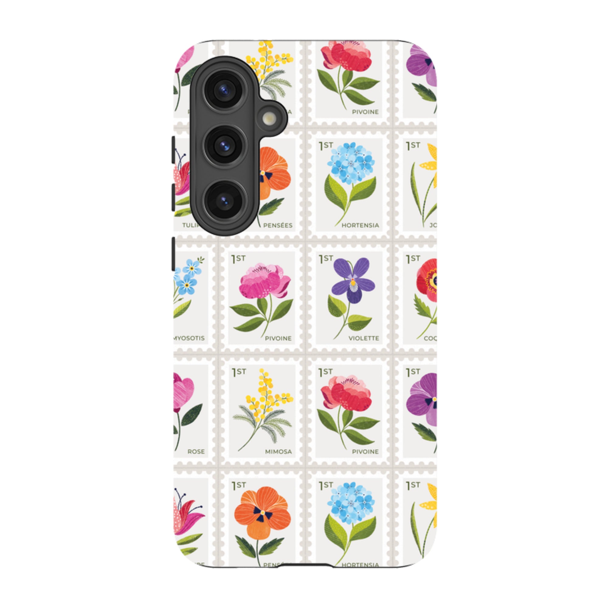 Samsung Tough Case - Floral Postage Stamps By Ali Brookes