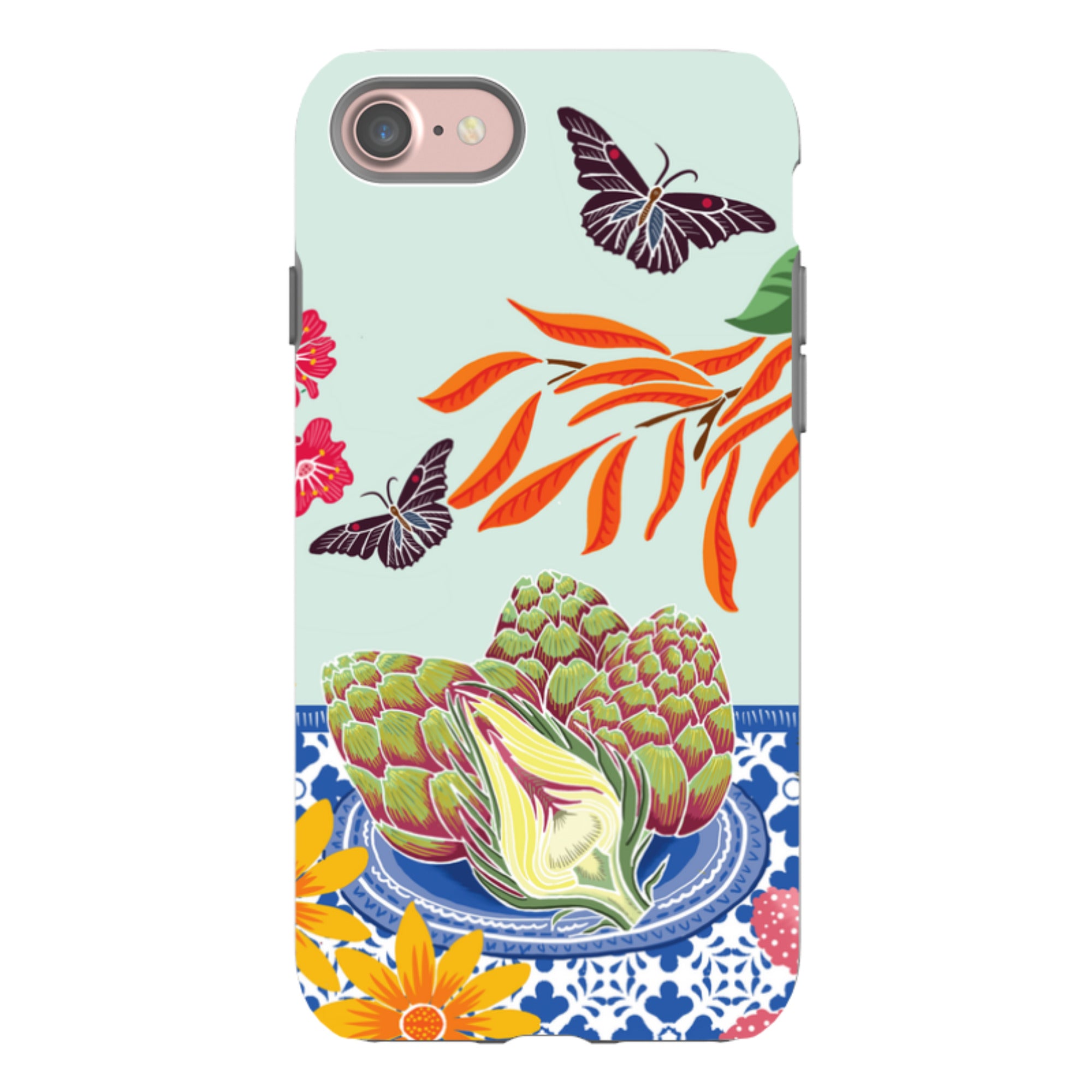 iPhone Tough Case - Artichokes By Kate Heiss