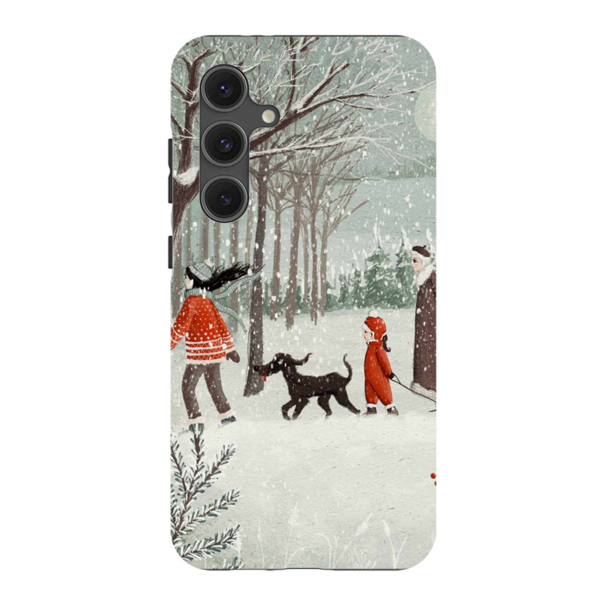 Samsung Tough Case - Winter Walk By Maja Lindberg