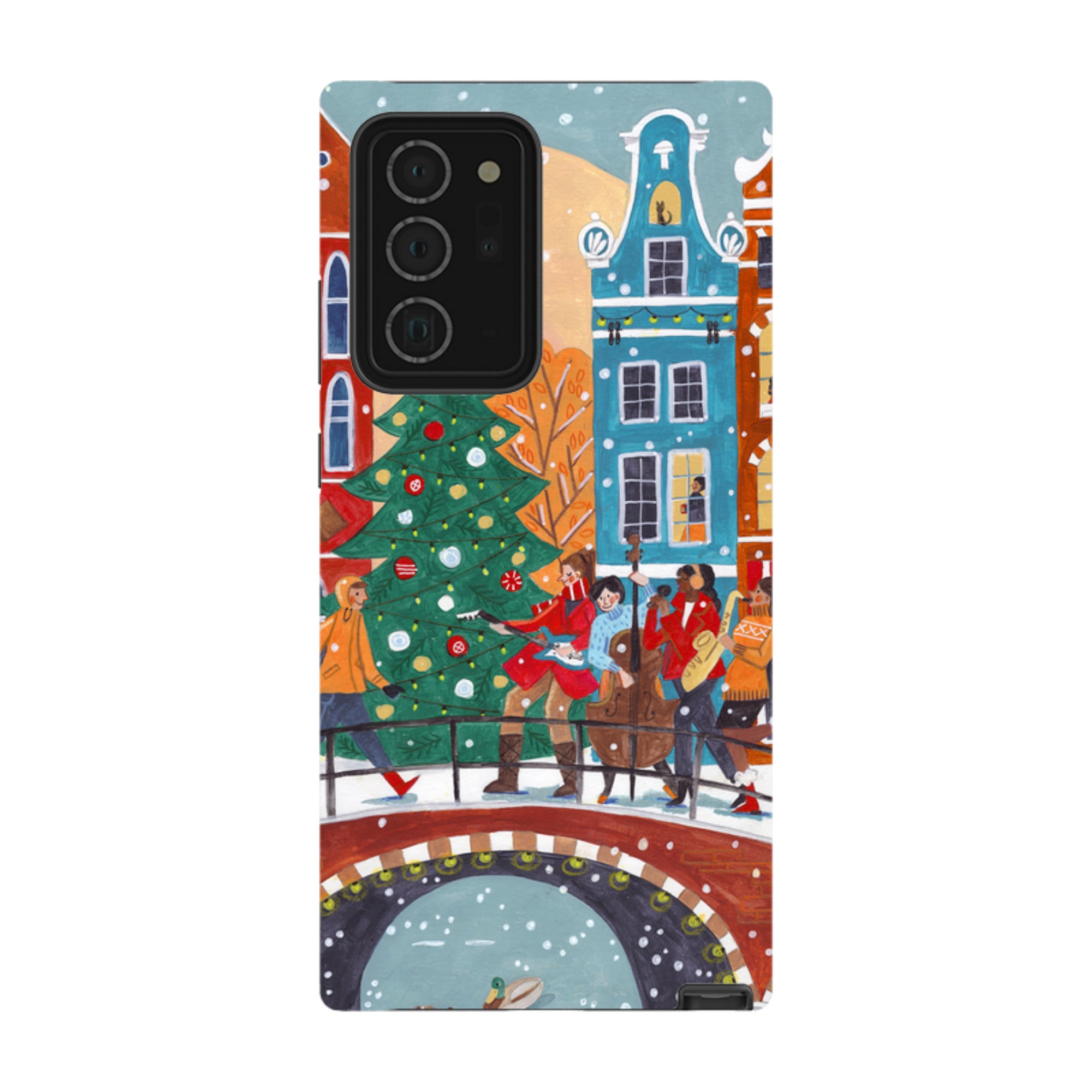 Samsung Tough Case - Christmas Music Amsterdam By Caroline Bonne Muller