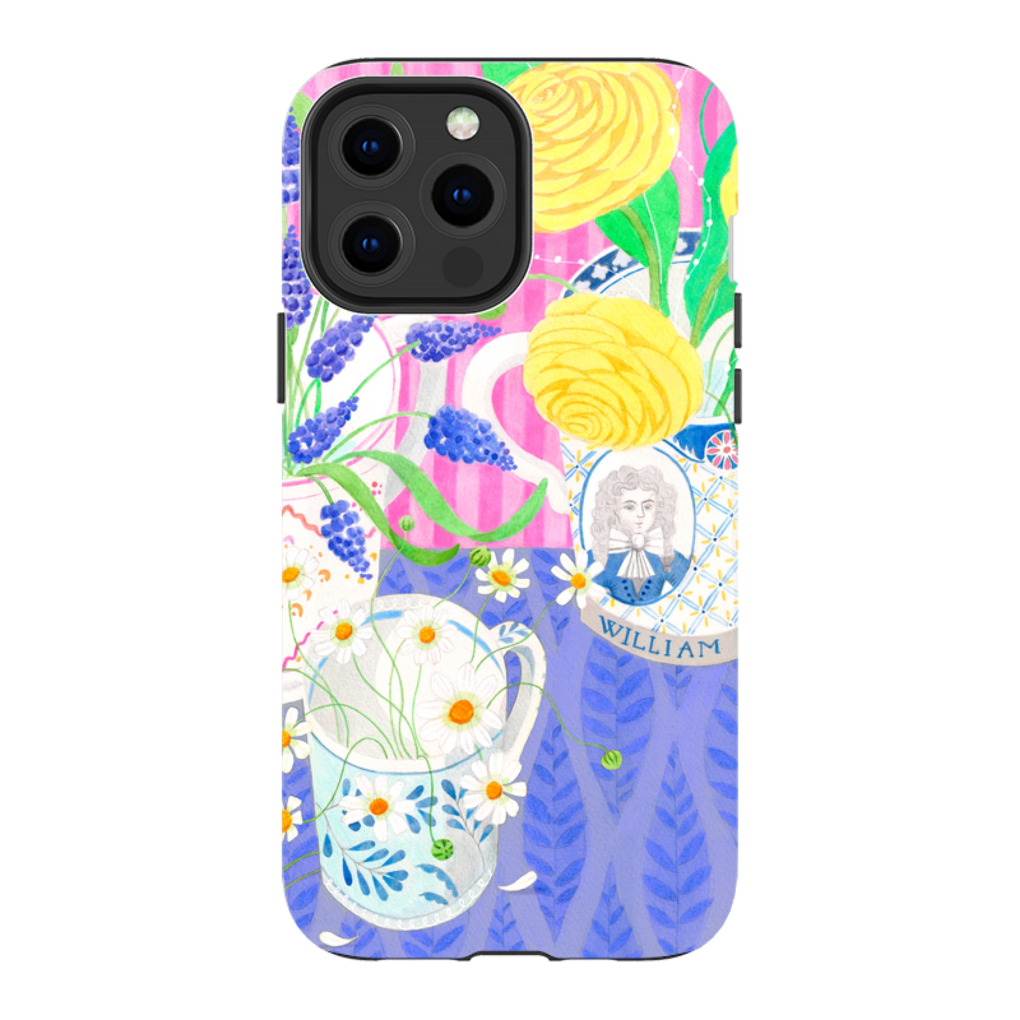 iPhone Tough Case - Muscari Flowers By Bex Parkin