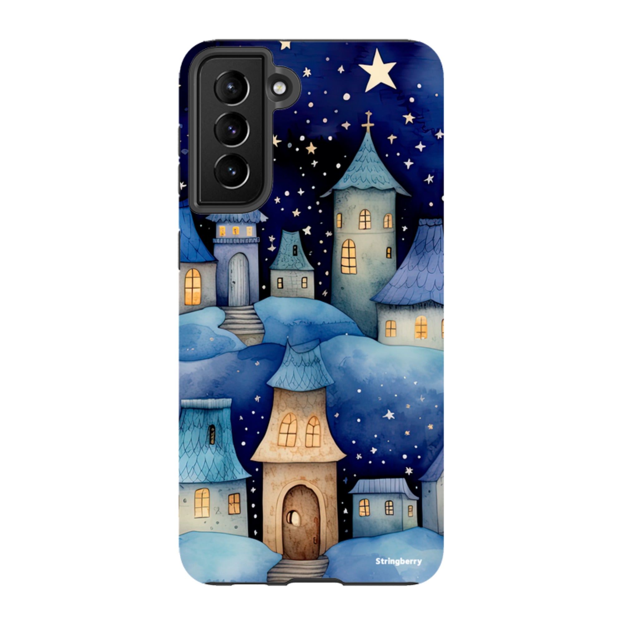 Samsung Tough Case - Blue Stars