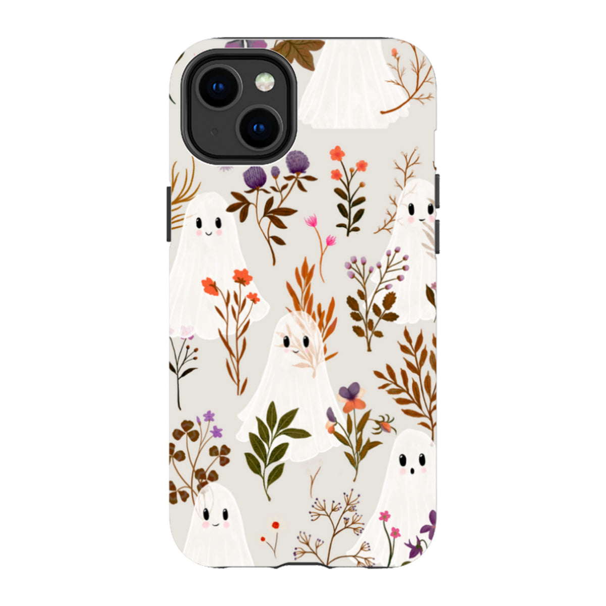 iPhone Tough Case - Ghost in the Garden - Stone By Katherine Quinn