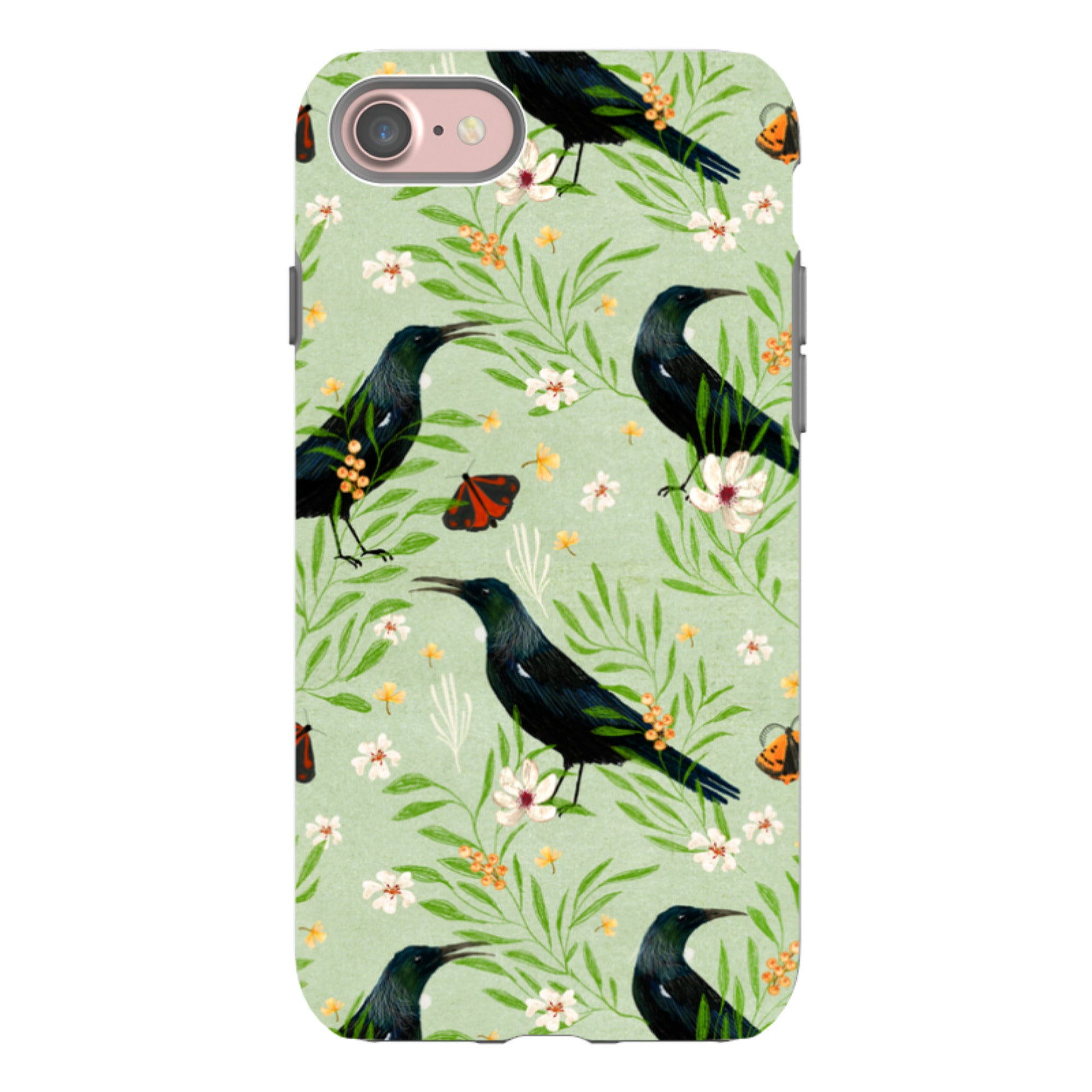 iPhone Tough Case - Tui Mint By Katherine Quinn