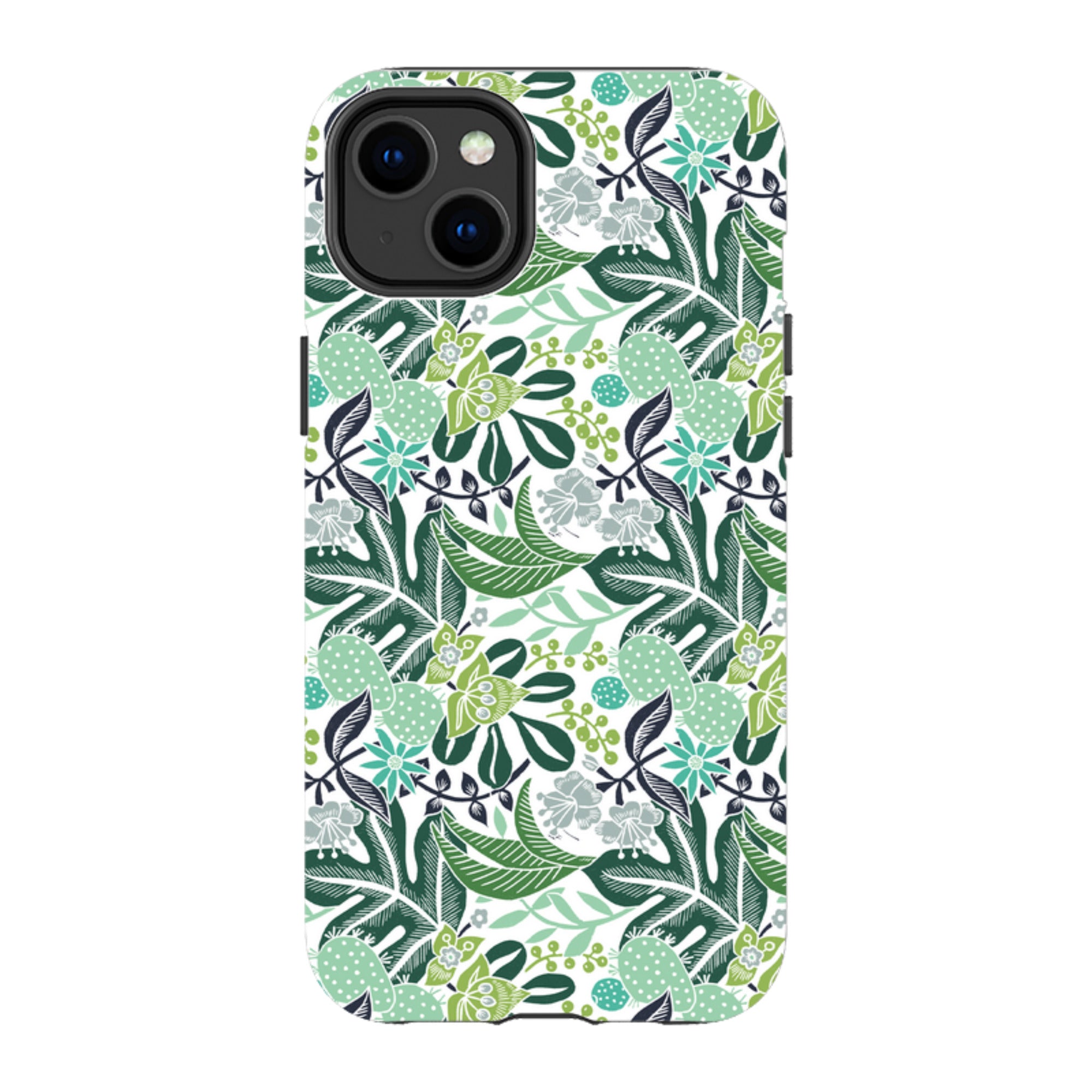 iPhone Tough Case - Tropical Cactus By Kate Heiss