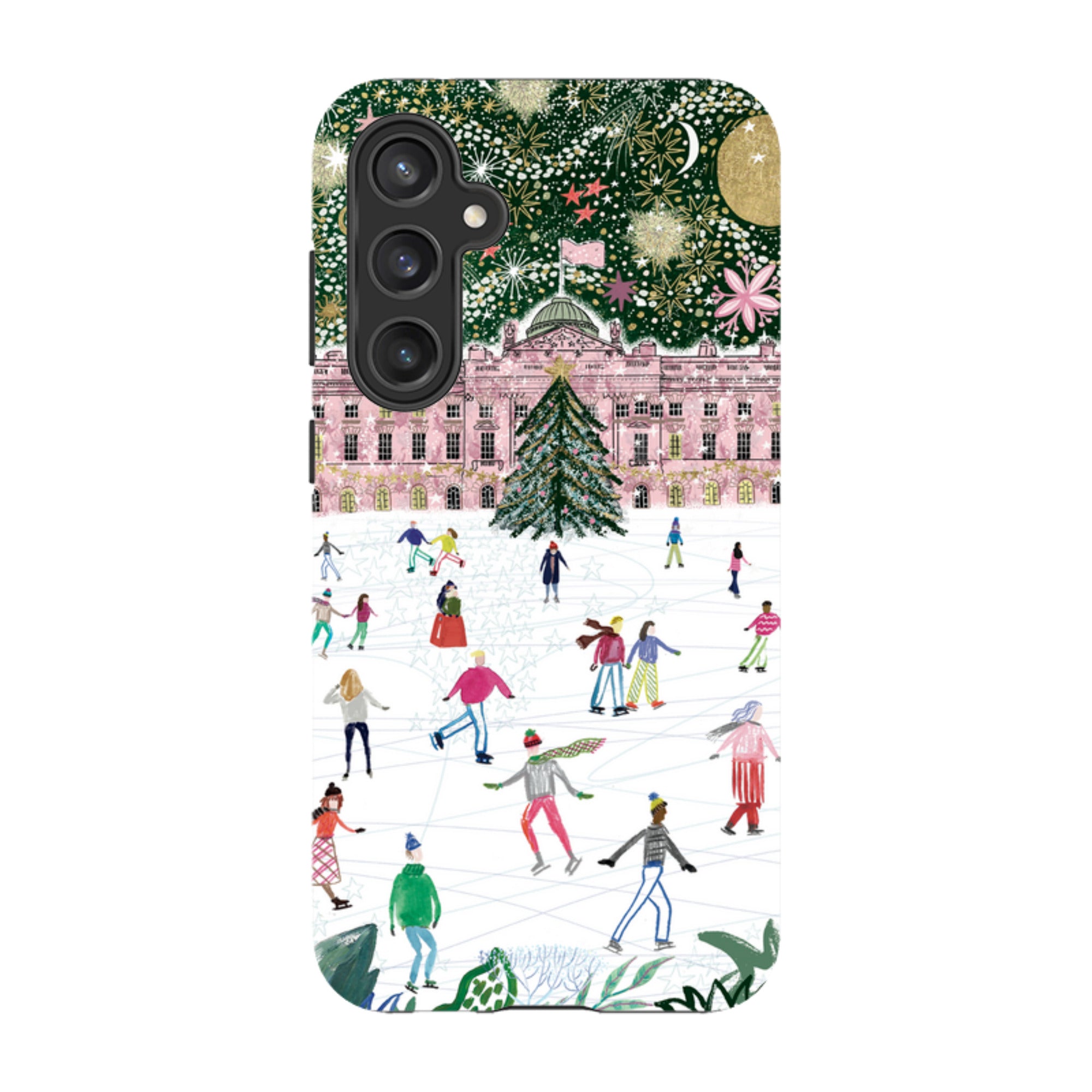 Samsung Tough Case - Skating At Somerset House By Emma Frances Grant
