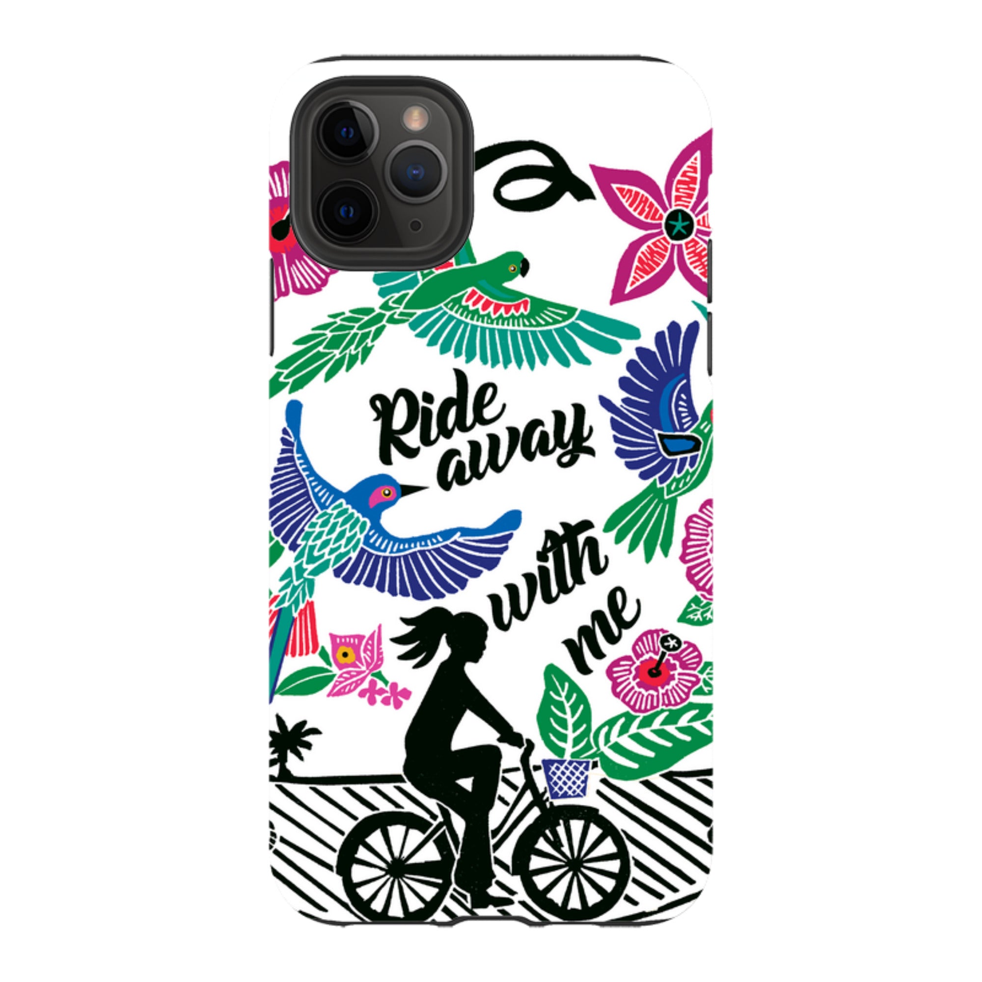 iPhone Tough Case - Ride With Me By Kate Heiss
