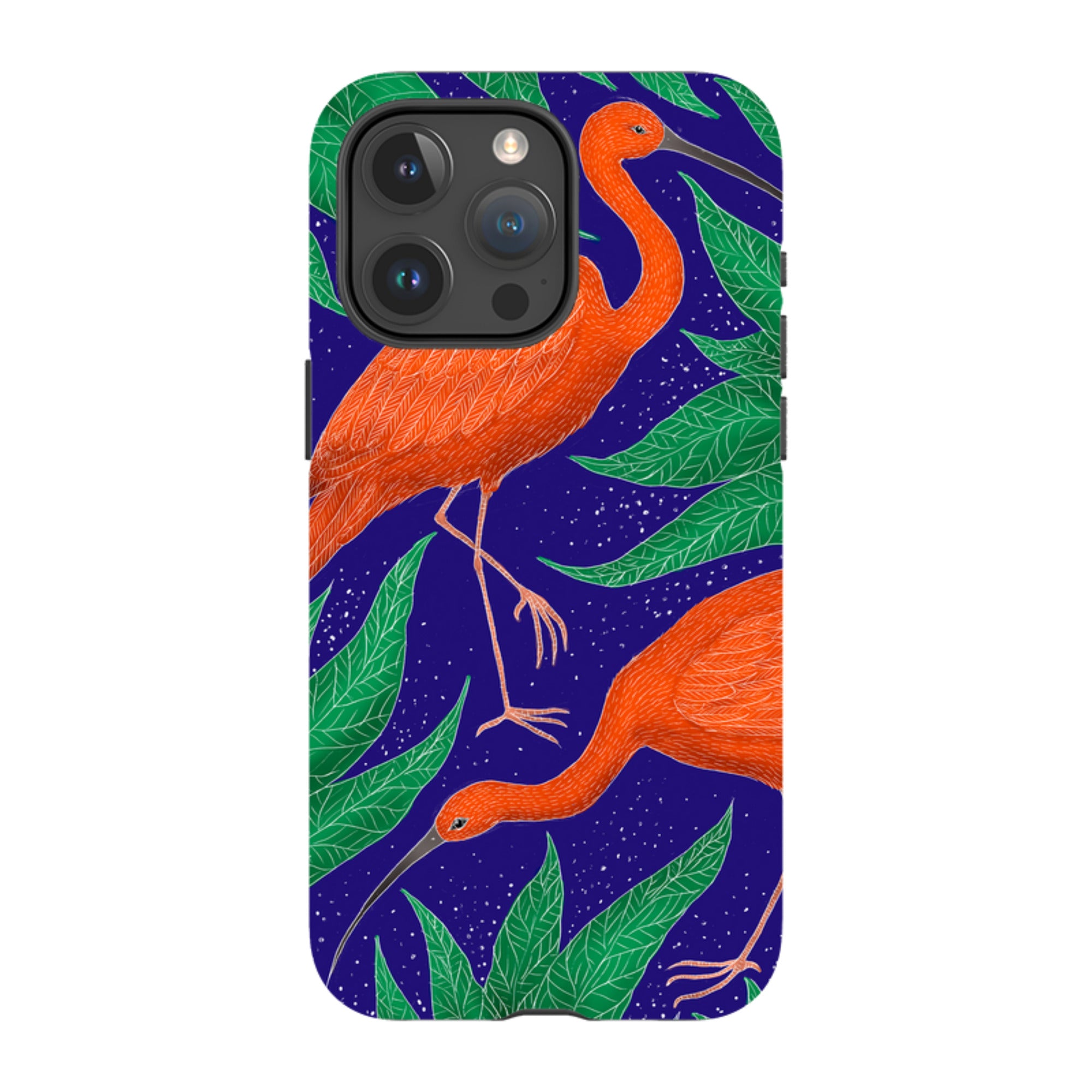 iPhone MagSafe Tough Case -  Scarlet Ibis By Catherine Rowe