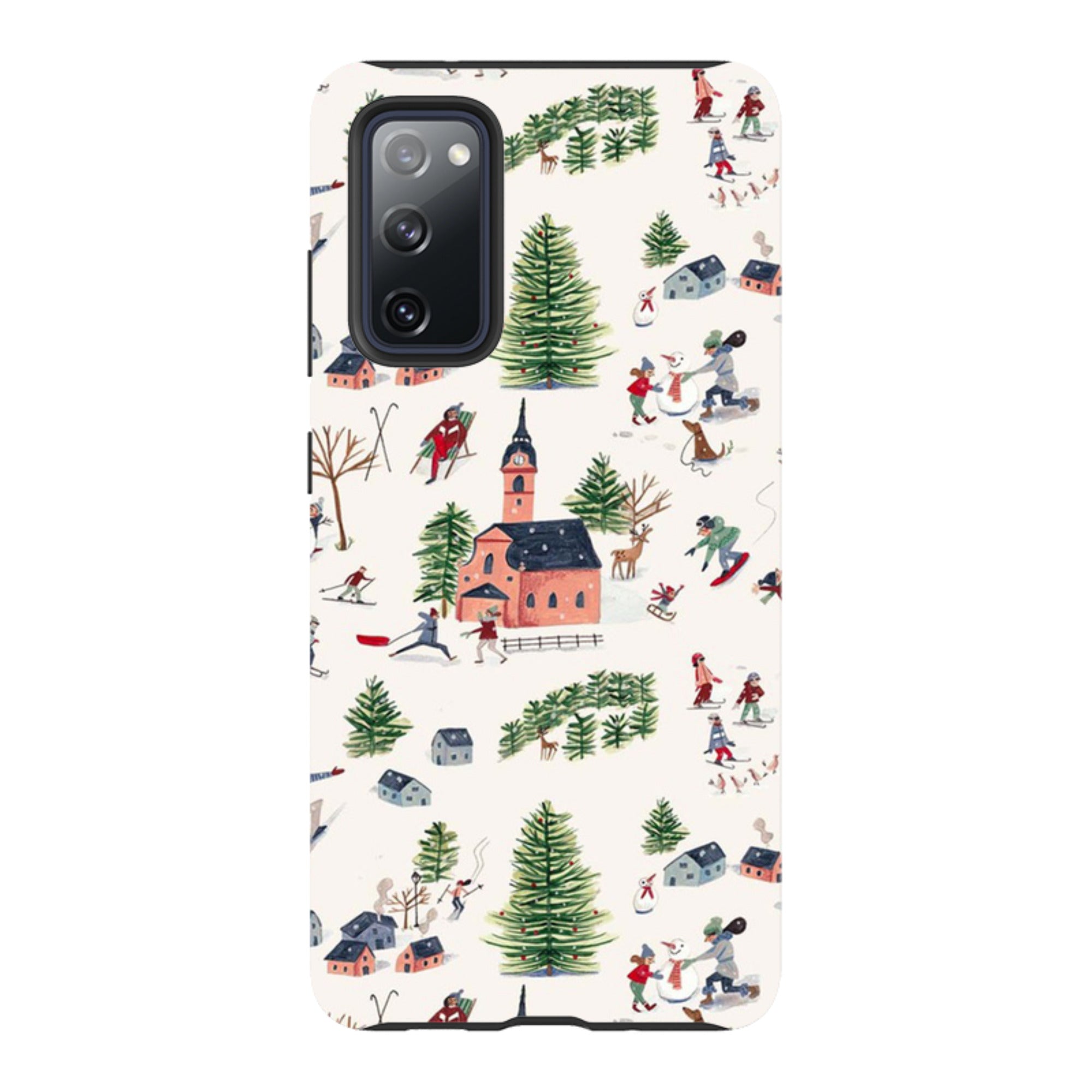 Samsung Tough Case - Skiing By Caroline Bonne Muller