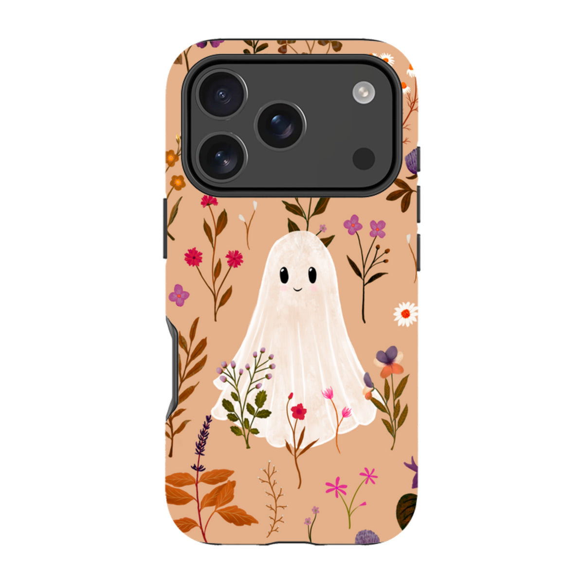 iPhone Tough Case - Ghost in the Garden - Cider Clay Multi By Katherine Quinn