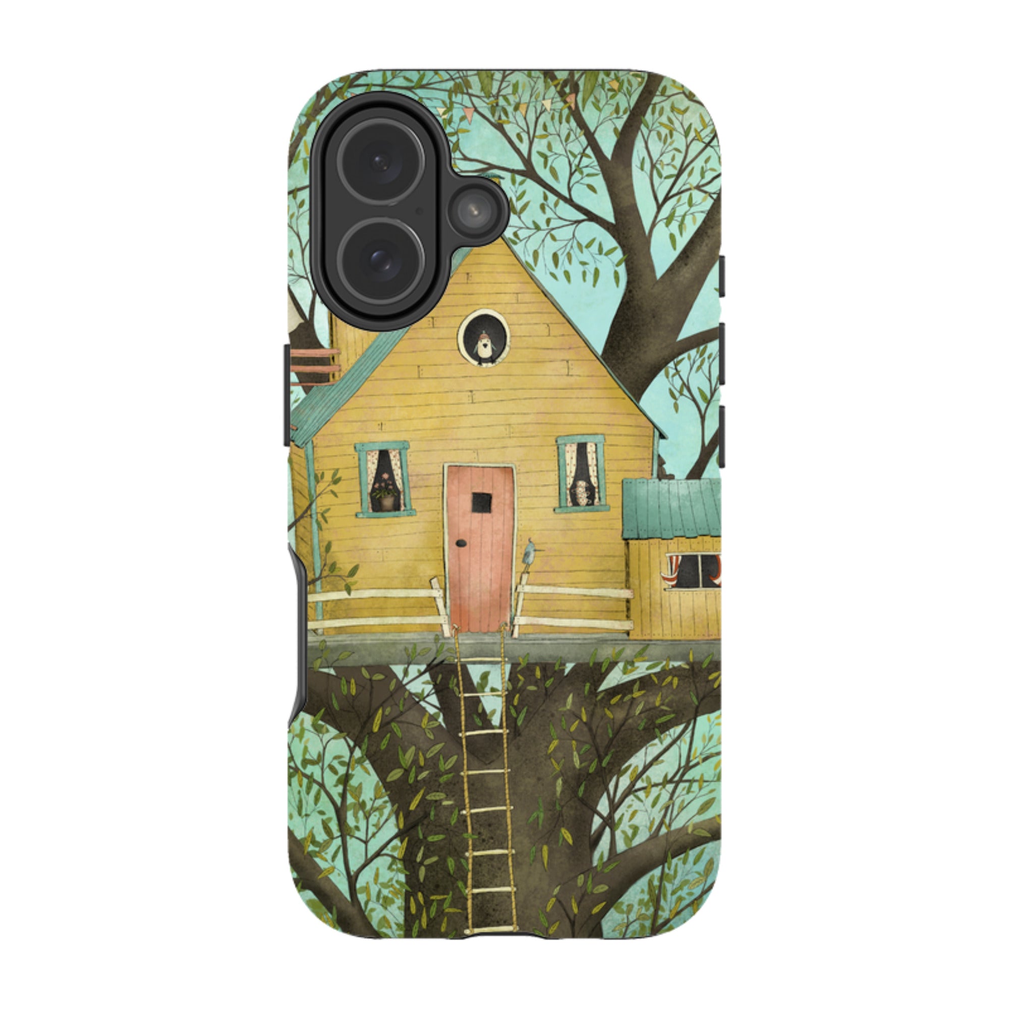 iPhone Tough Case - Tree House By Maja Lindberg