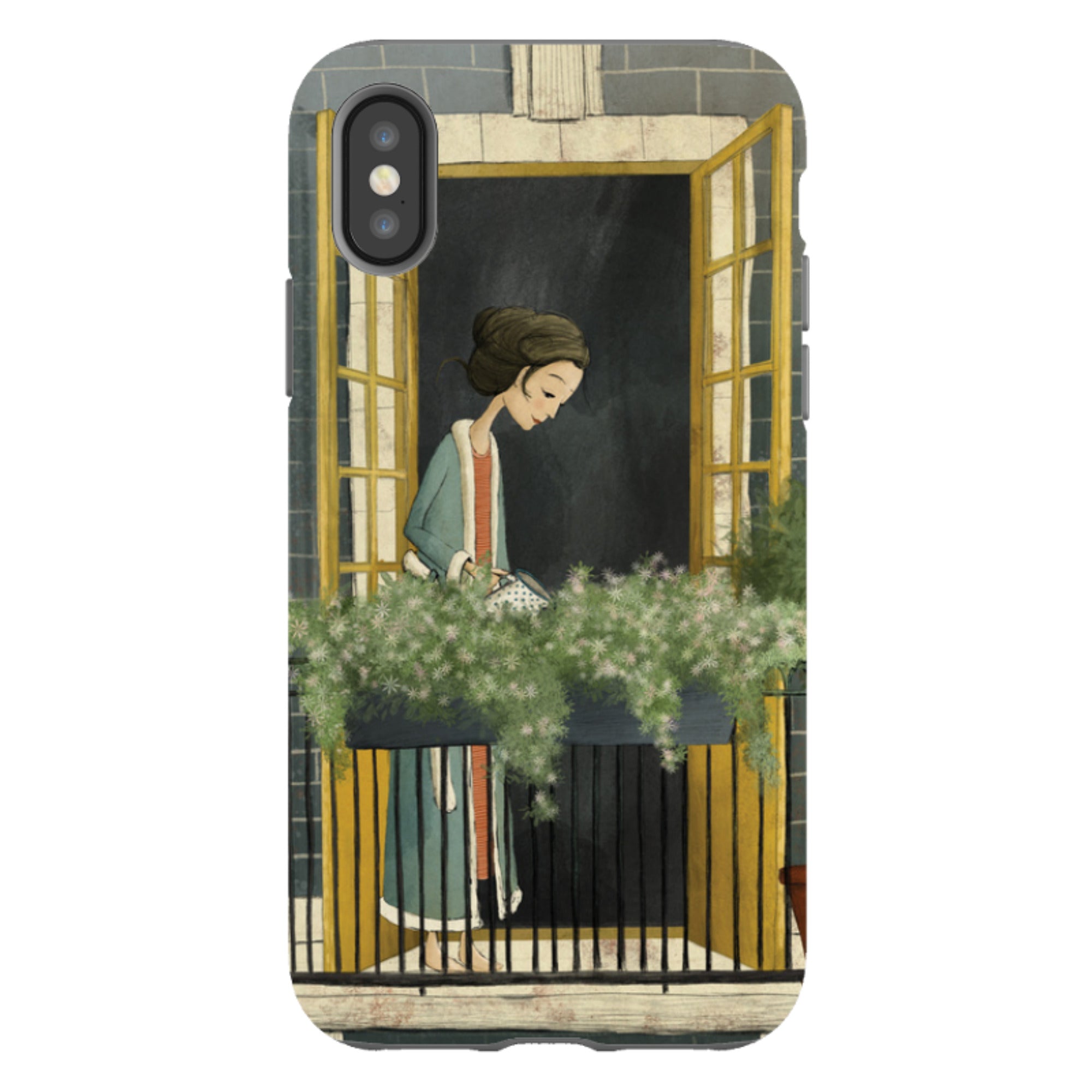 iPhone Tough Case - Balcony By Maja Lindberg