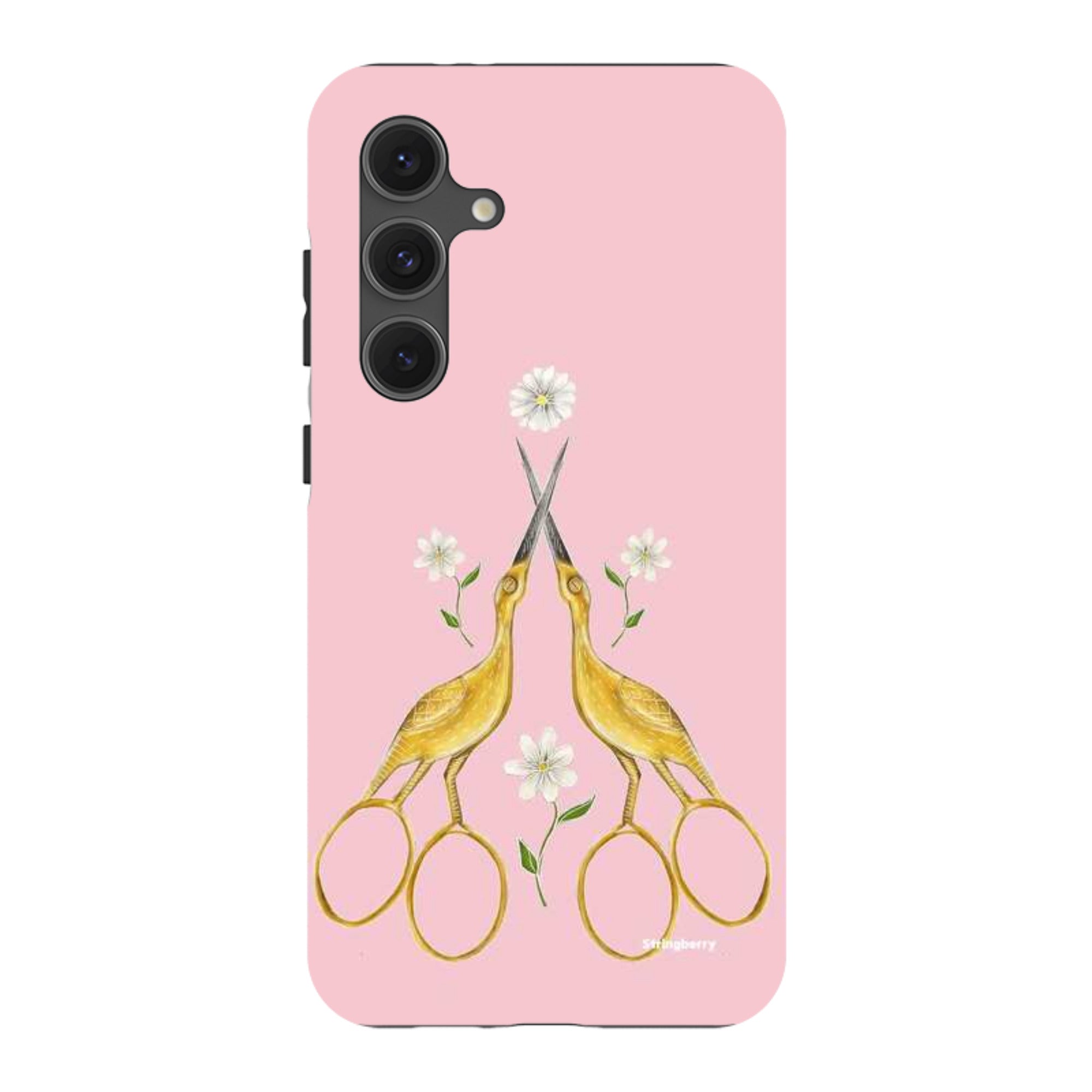 Samsung Tough Case - Heron Scissors By Catherine Rowe