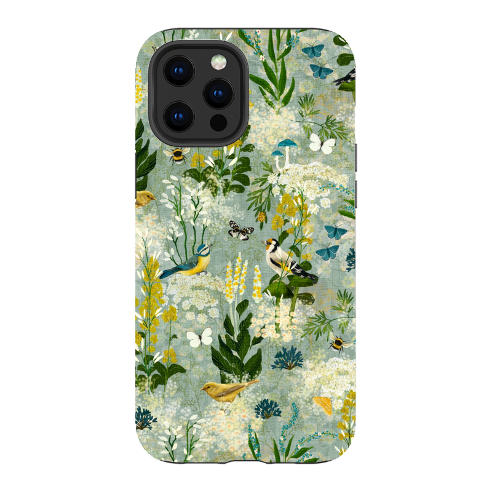 iPhone Tough Case - Song Bird Garden By Katherine Quinn
