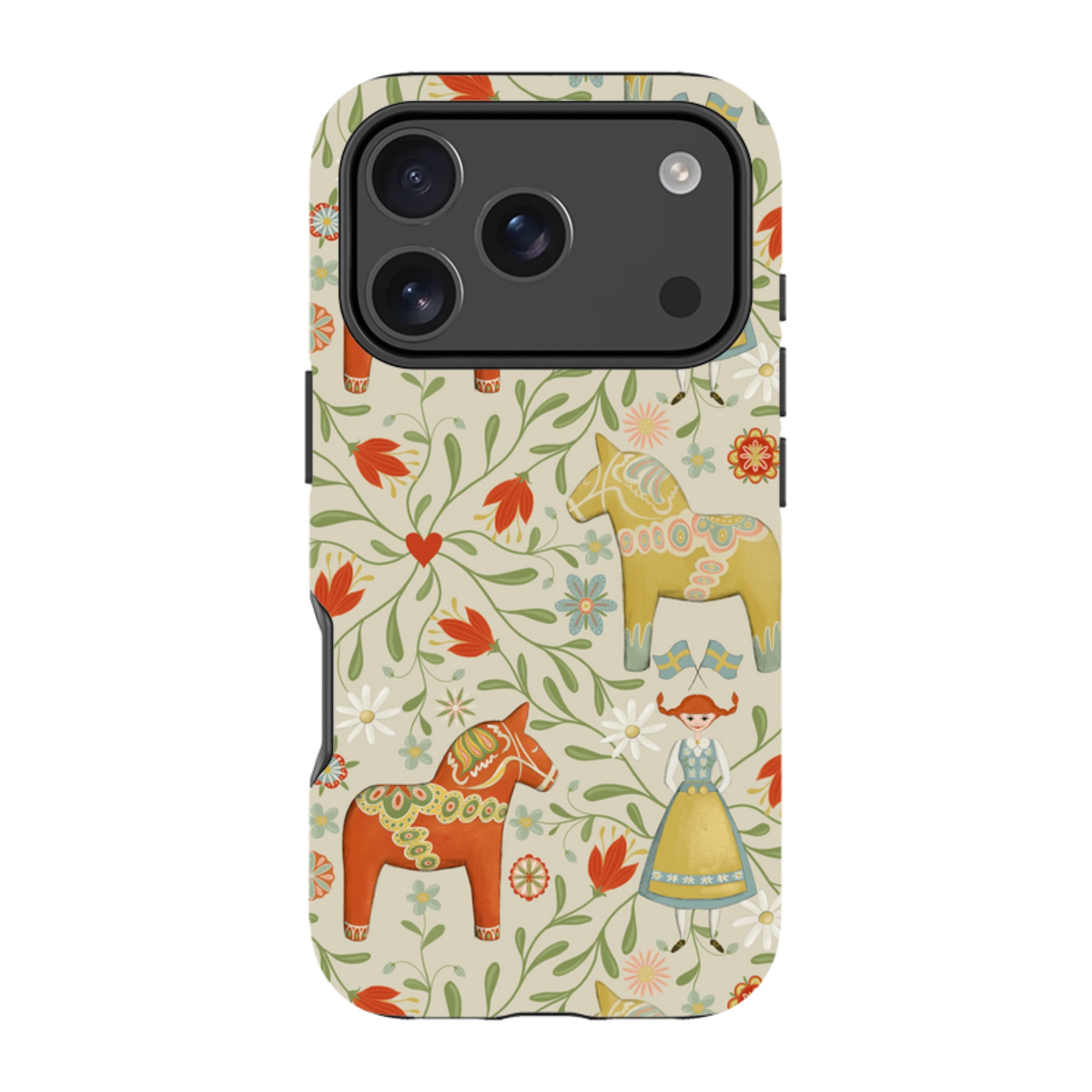 iPhone Case - Dala Horse By Maja Lindberg