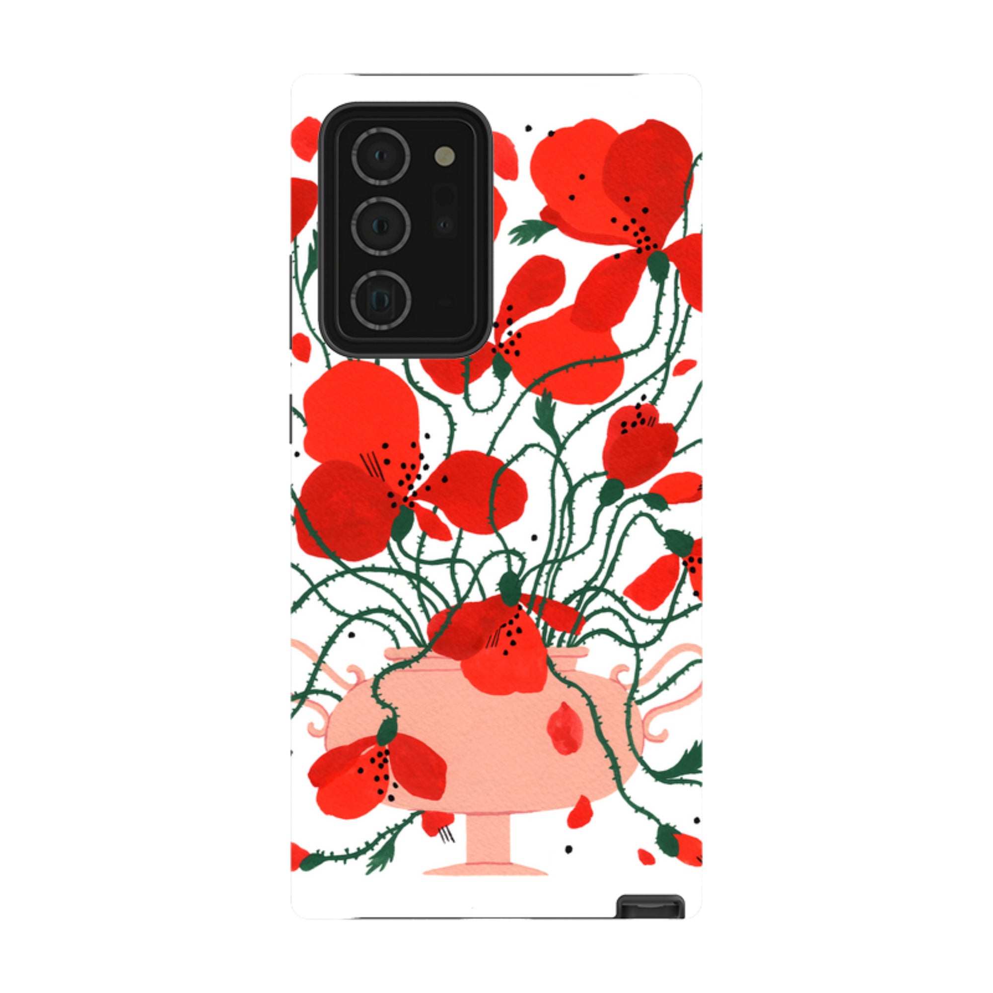 Samsung Tough Case - Poppies By Madalina Andronic