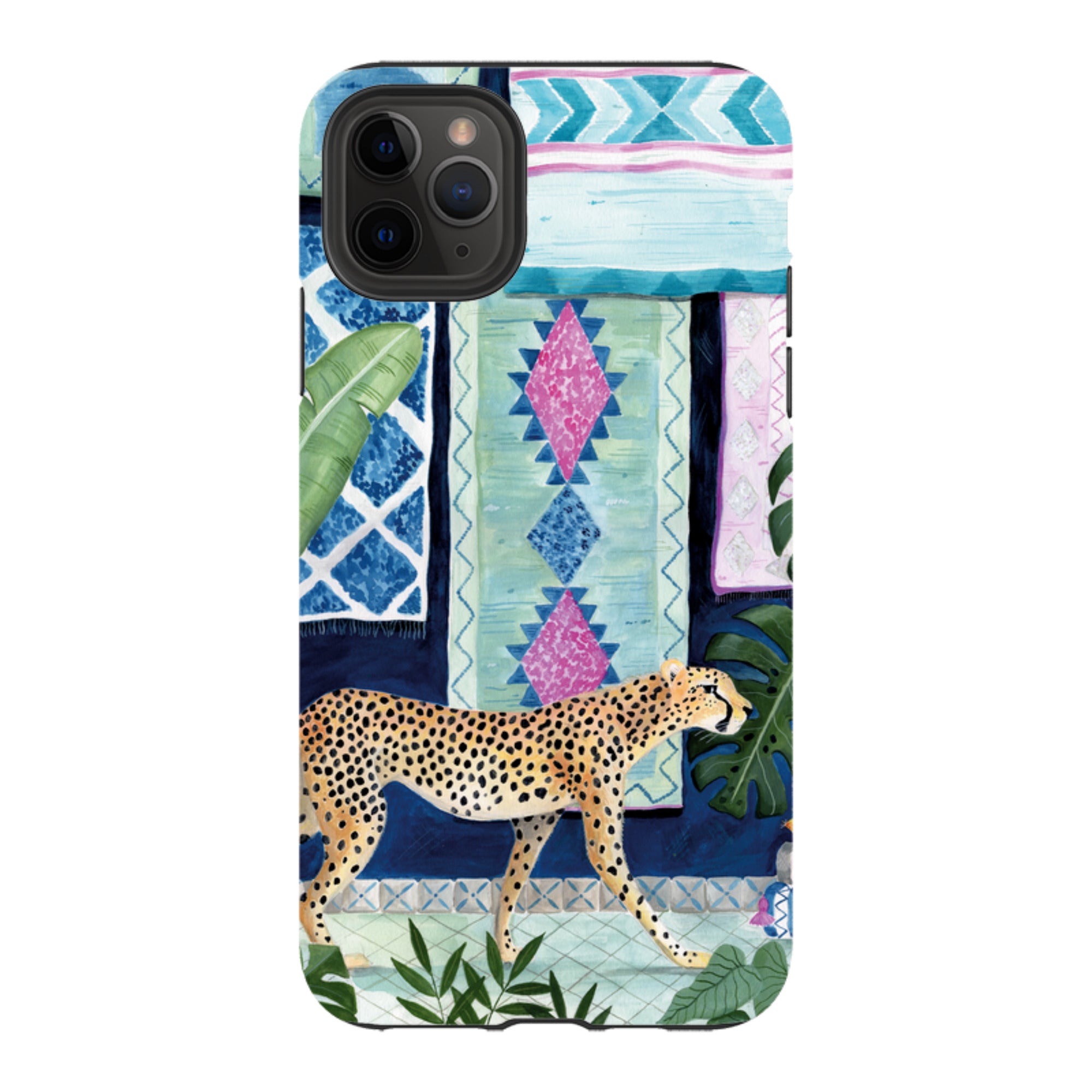 iPhone Tough Case - Morocco Cheetah By Bex Parkin