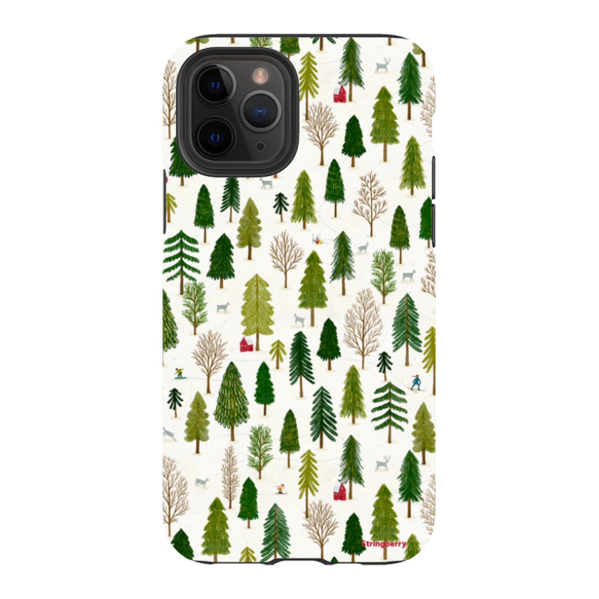 iPhone Tough Case - Winter Landscape IV By Katherine Quinn