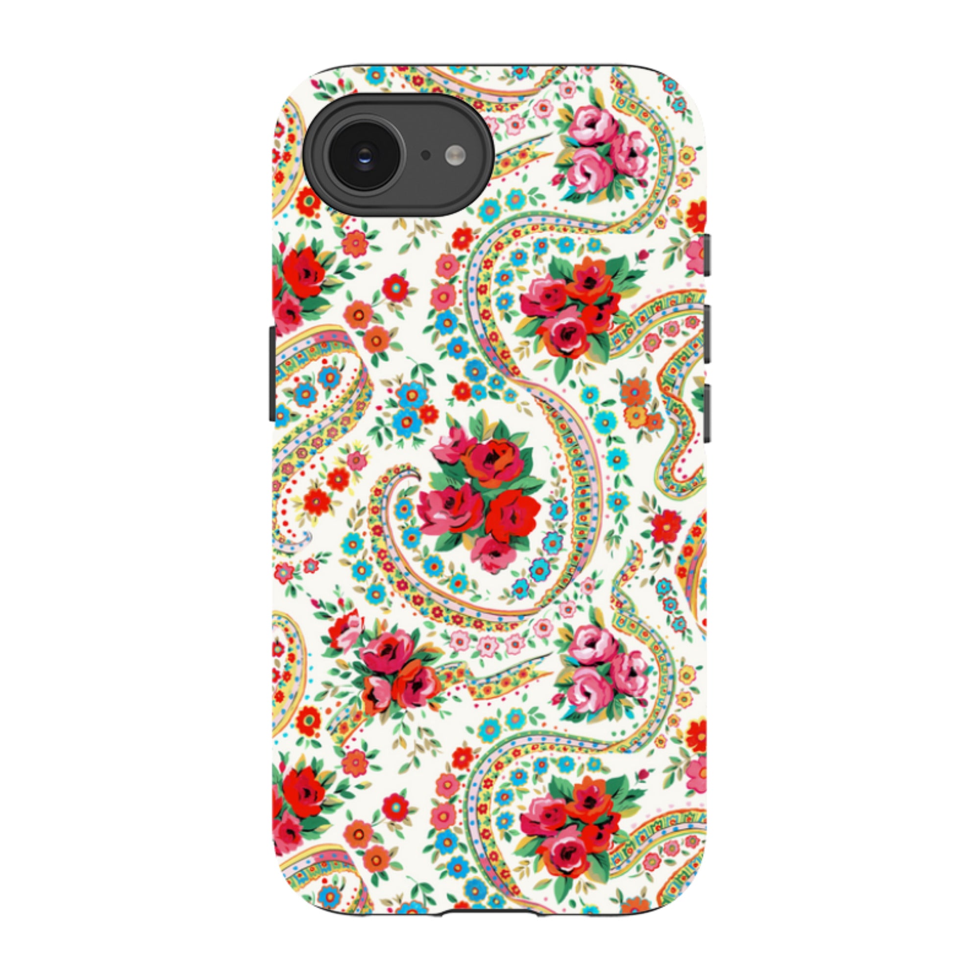 iPhone Tough Case - Ribbons & Roses By Sarah Campbell