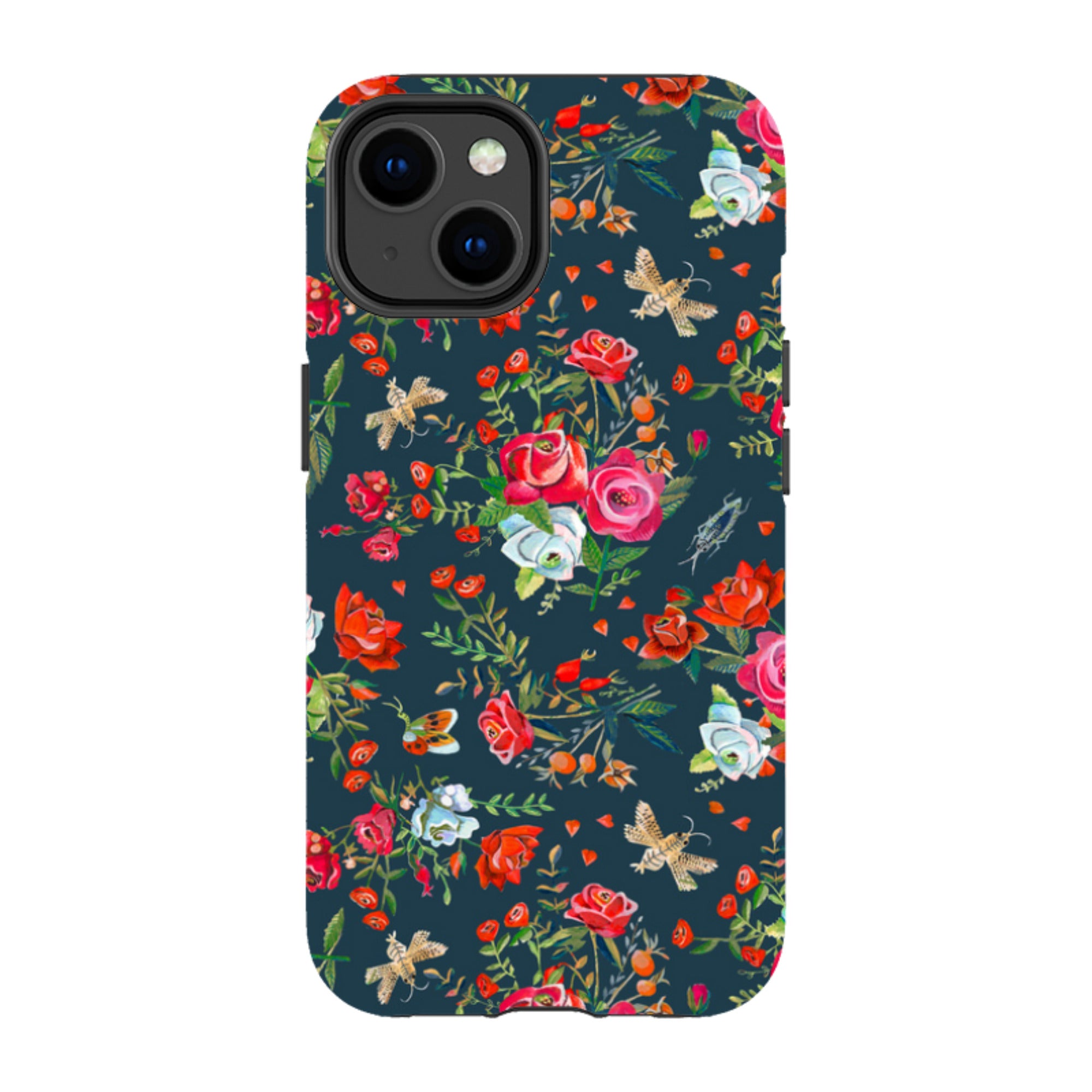 iPhone MagSafe Tough Case -  Blue Roses By Caroline Bonne Muller