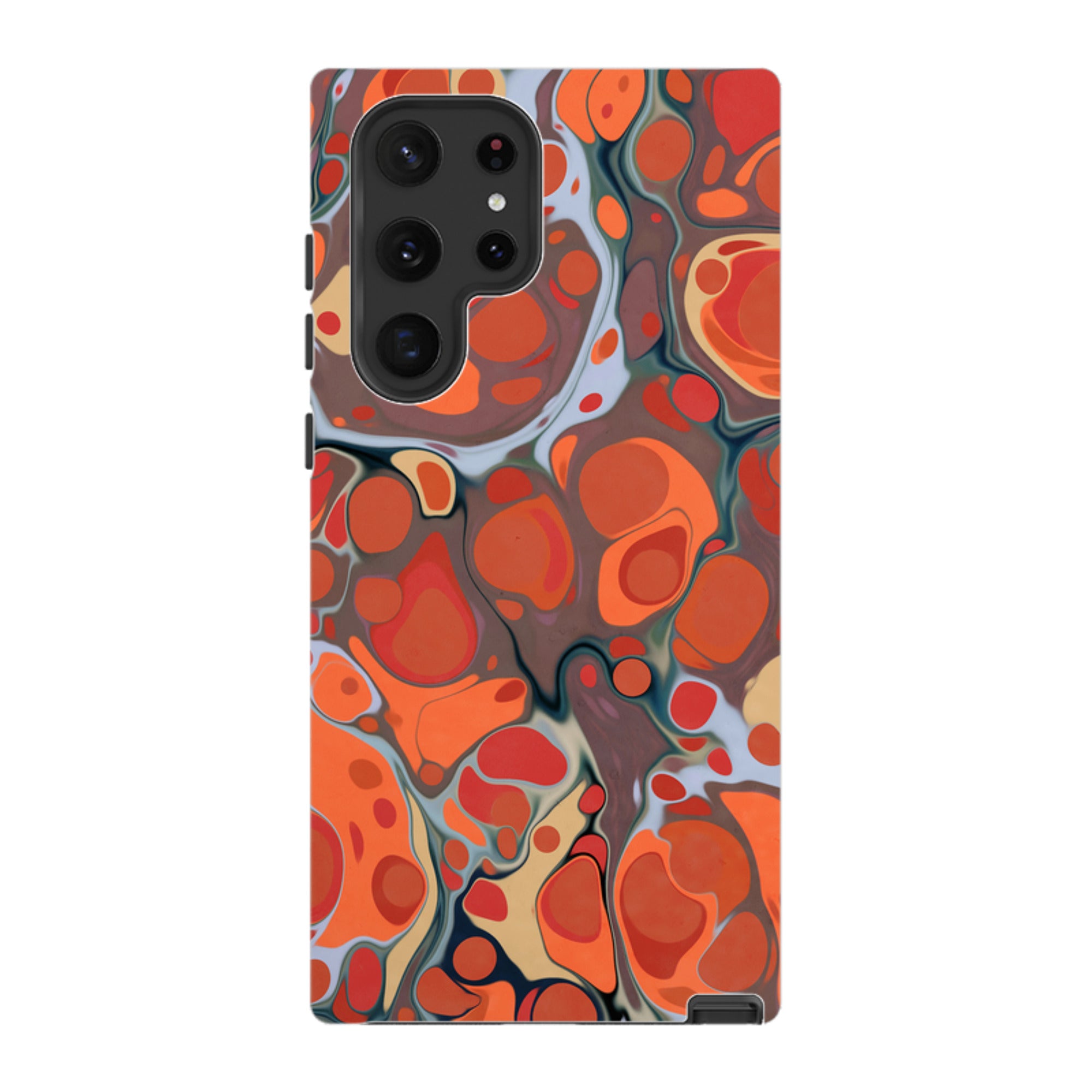 Samsung Tough Case - Flaming Volcano