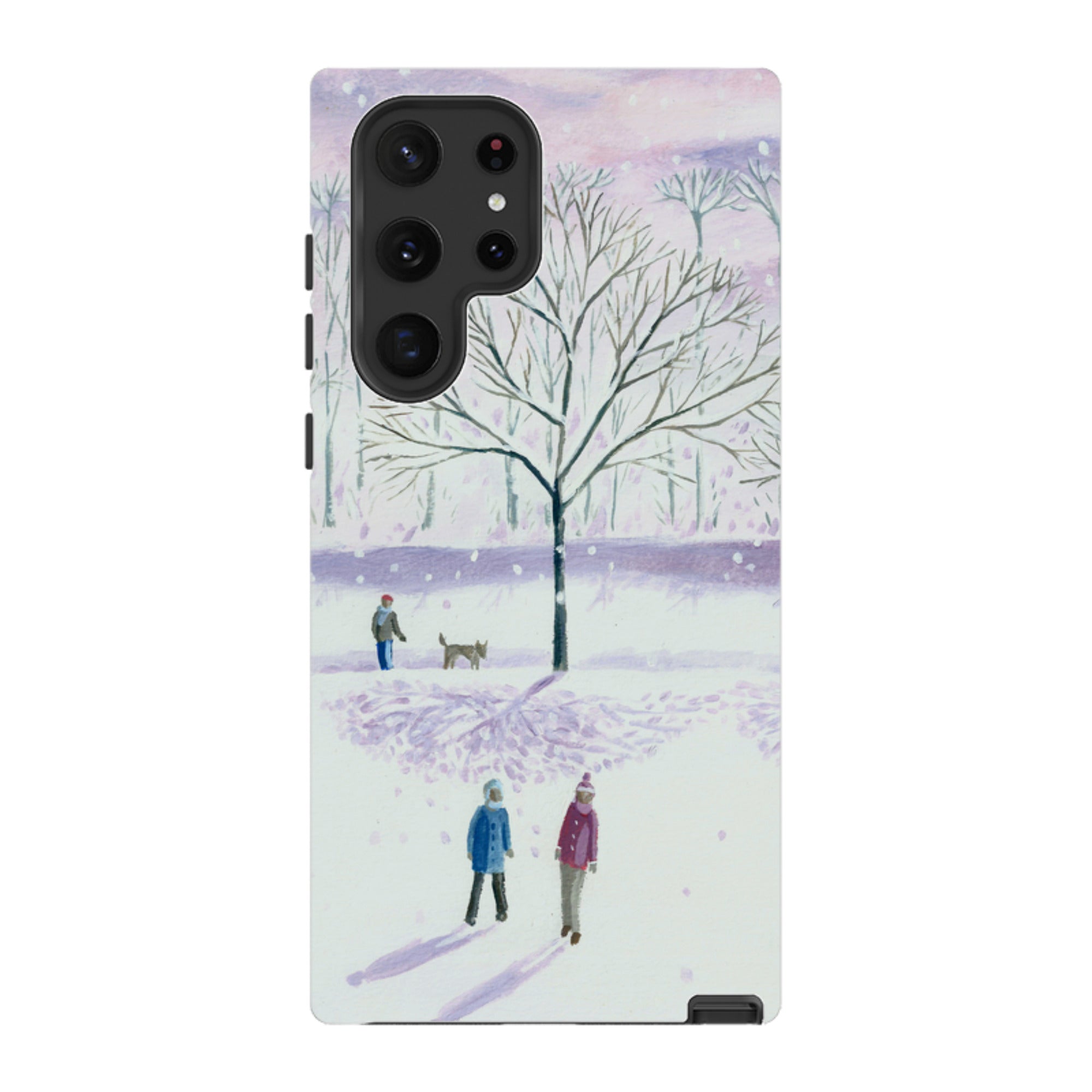 Samsung Tough Case - Xmas Park By Mary Stubberfield