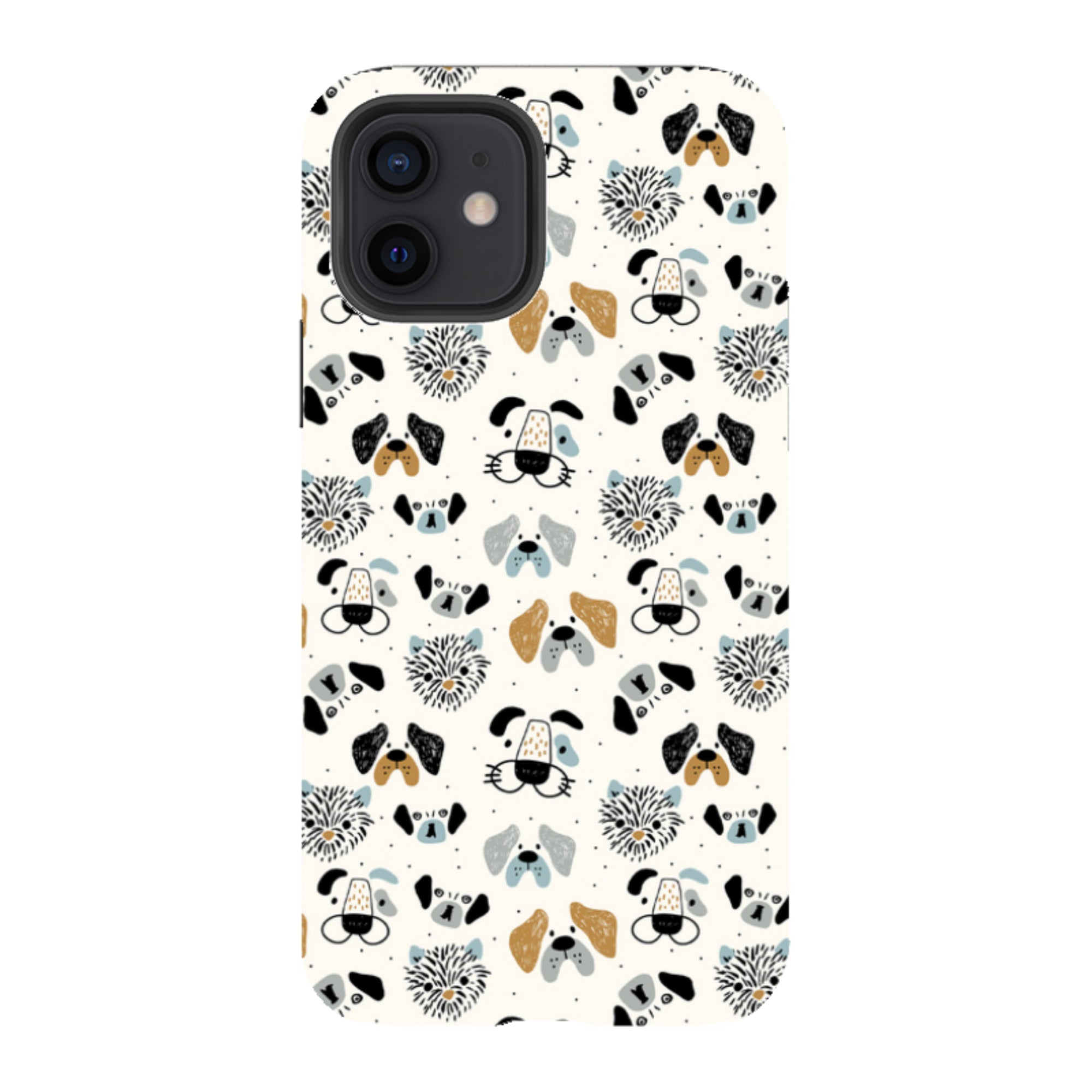 iPhone Tough Case - Dog Pattern Large