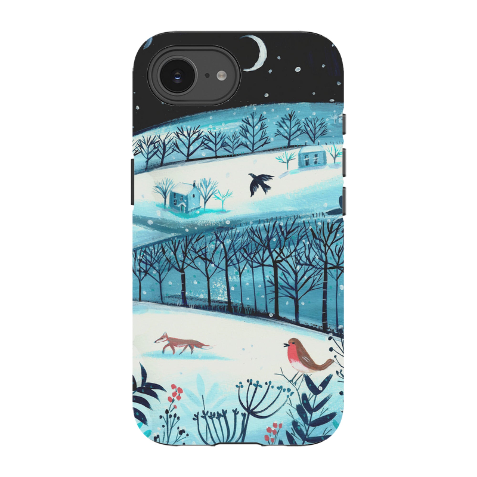 iPhone Tough Case - Winterscape-2 By Mary Stubberfield