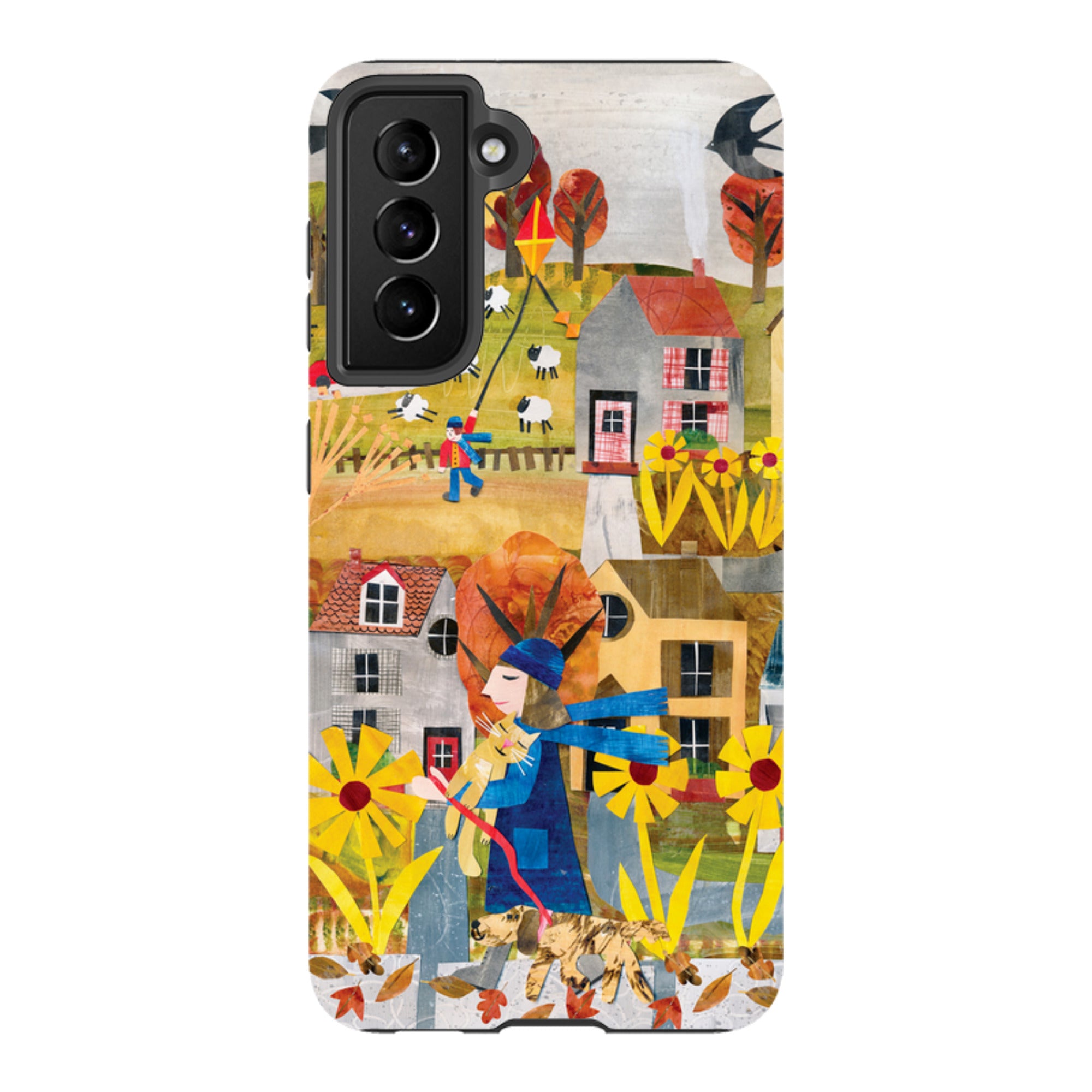 Samsung Tough Case - Autumn Walk By Tracey English