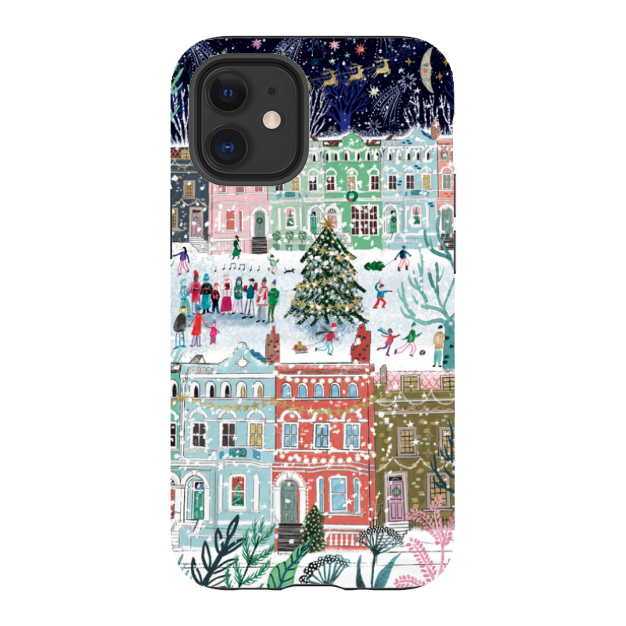 iPhone Tough Case - Winter In Notting Hill By Emma Frances Grant