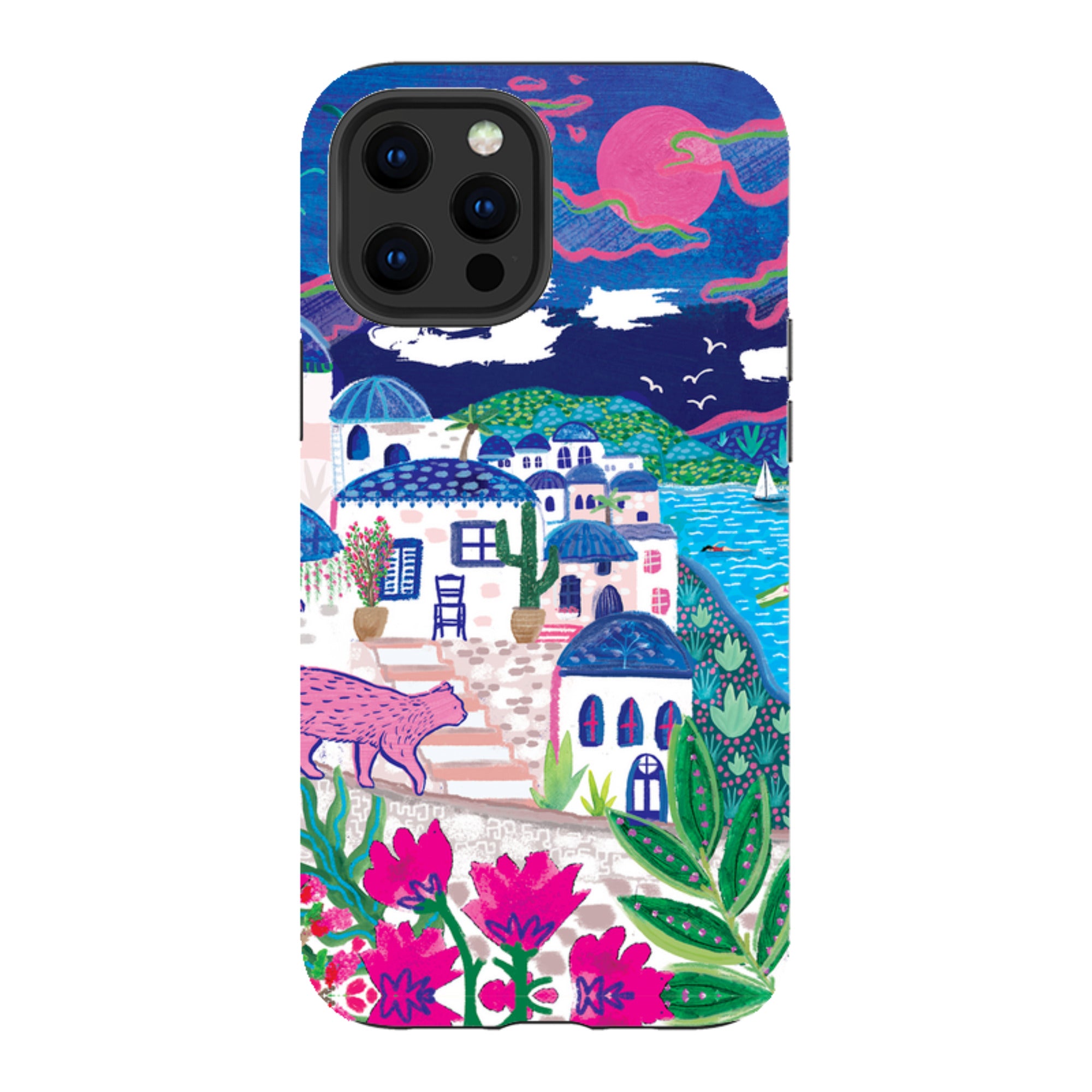 iPhone Tough Case - Sapphire Seas III By Emma Frances Grant