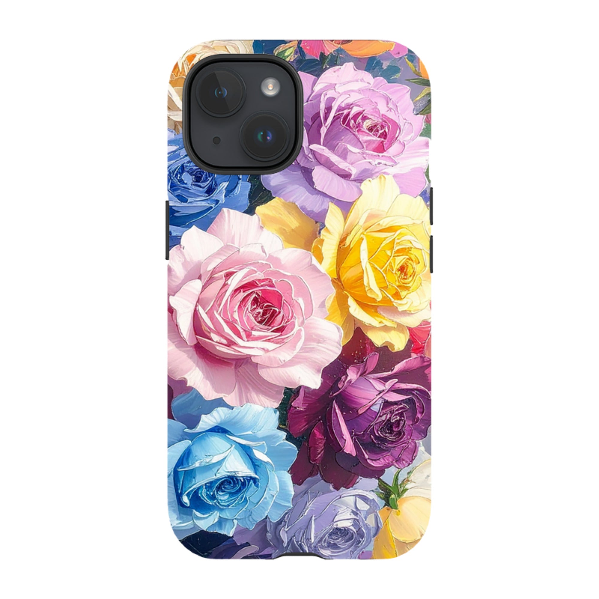 iPhone MagSafe Tough Case - Summer Floral Roses