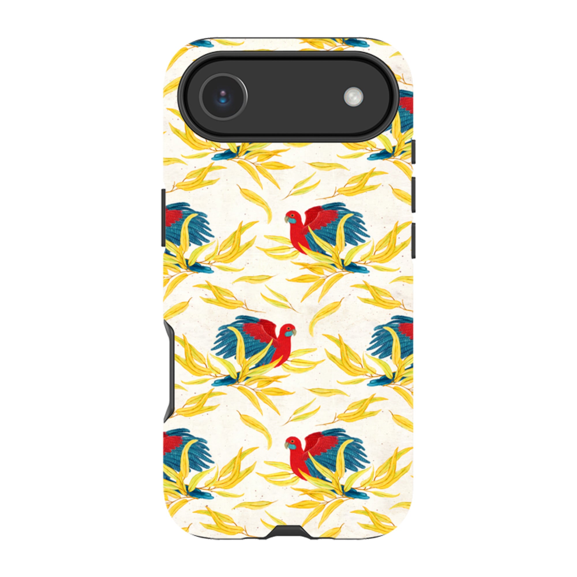 iPhone Tough Case - Crimson Rosella By Katherine Quinn