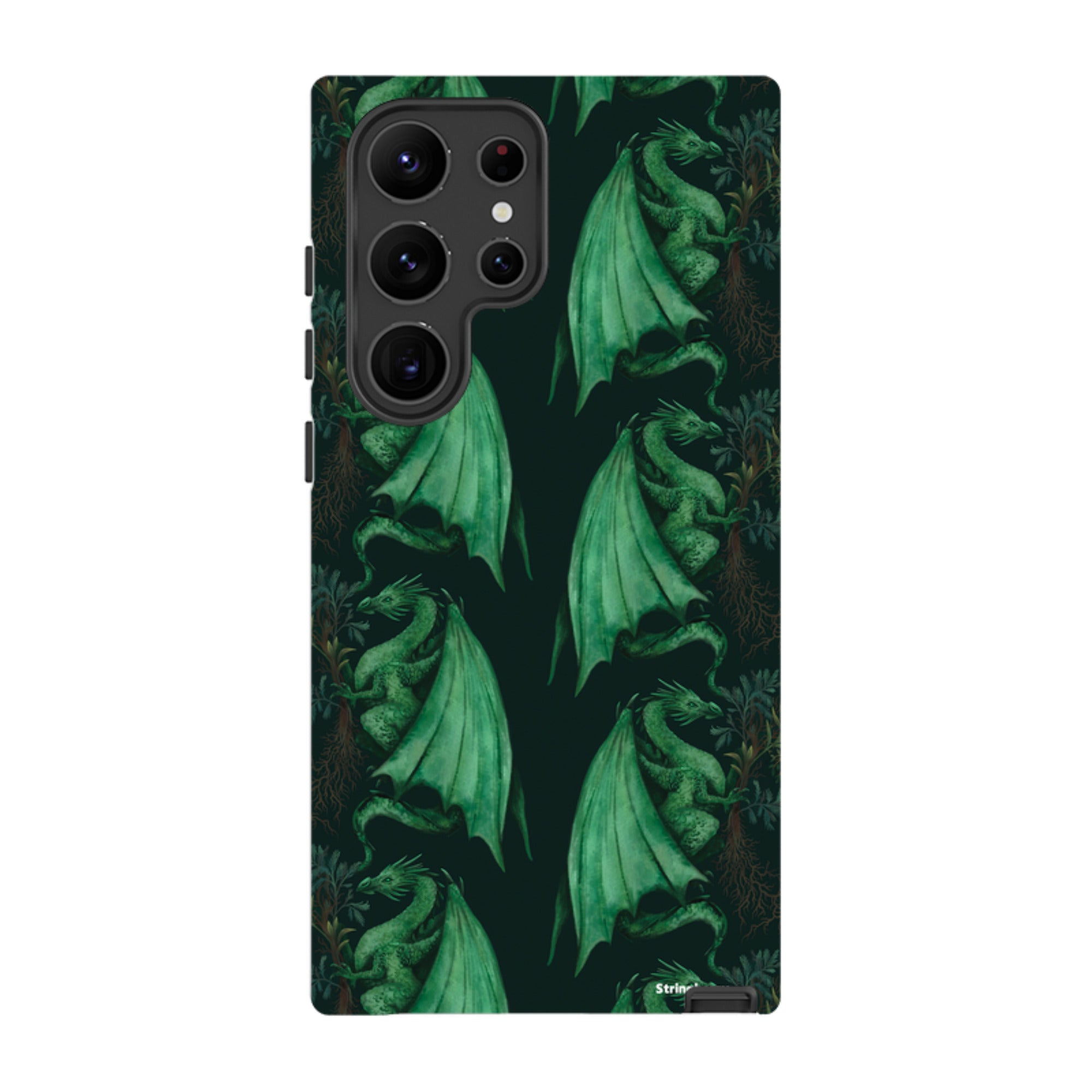 Samsung Tough Case - Arbor Dragon Pattern By Anna Stead