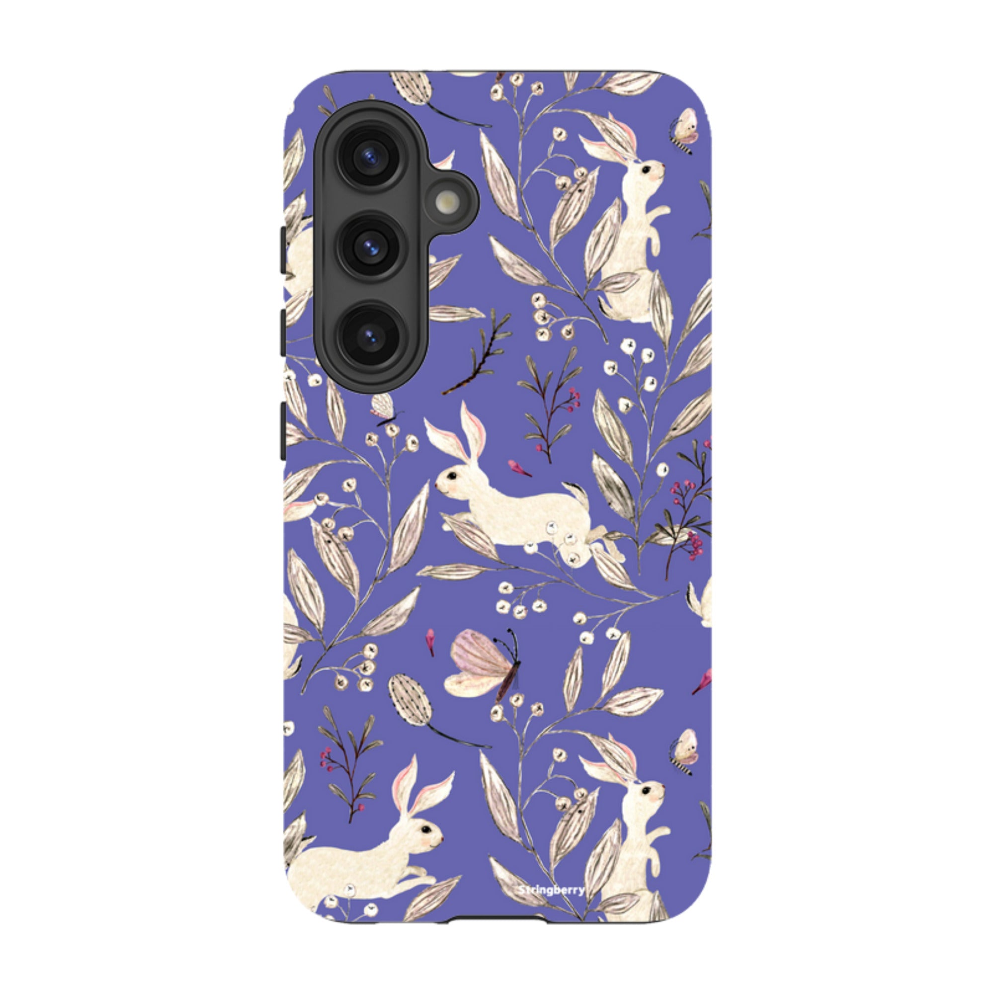 Samsung Tough Case - Bunnies Periwinkle By Katherine Quinn