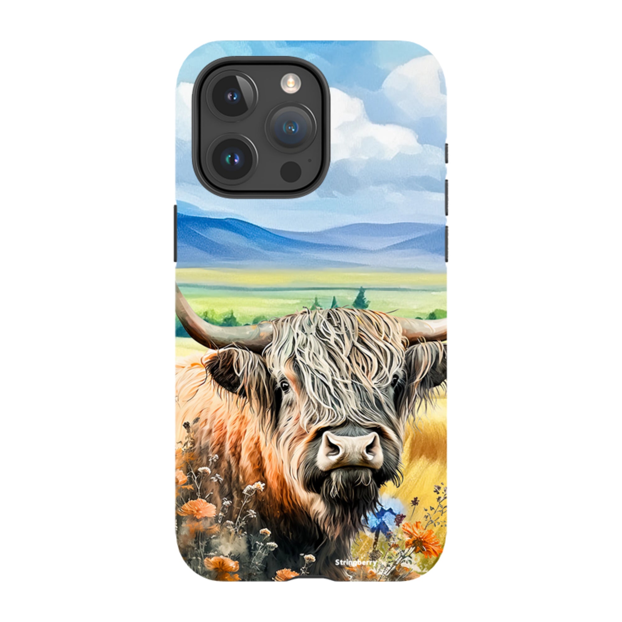 iPhone Tough Case - Highland Cow V