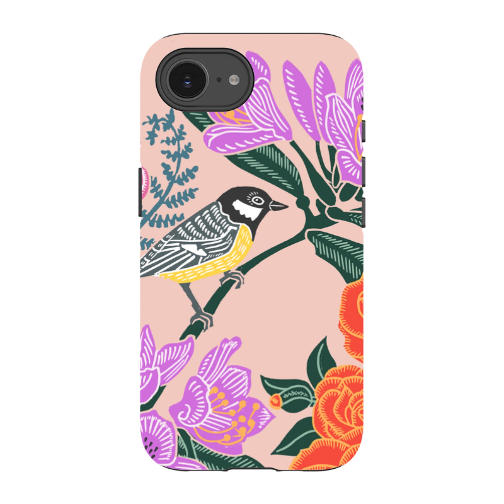 iPhone Tough Case - Camelia By Kate Heiss