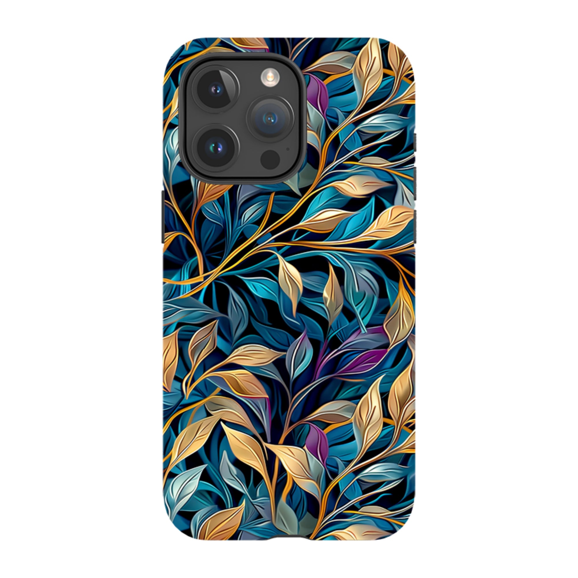 iPhone MagSafe Tough Case - Golden Leaves