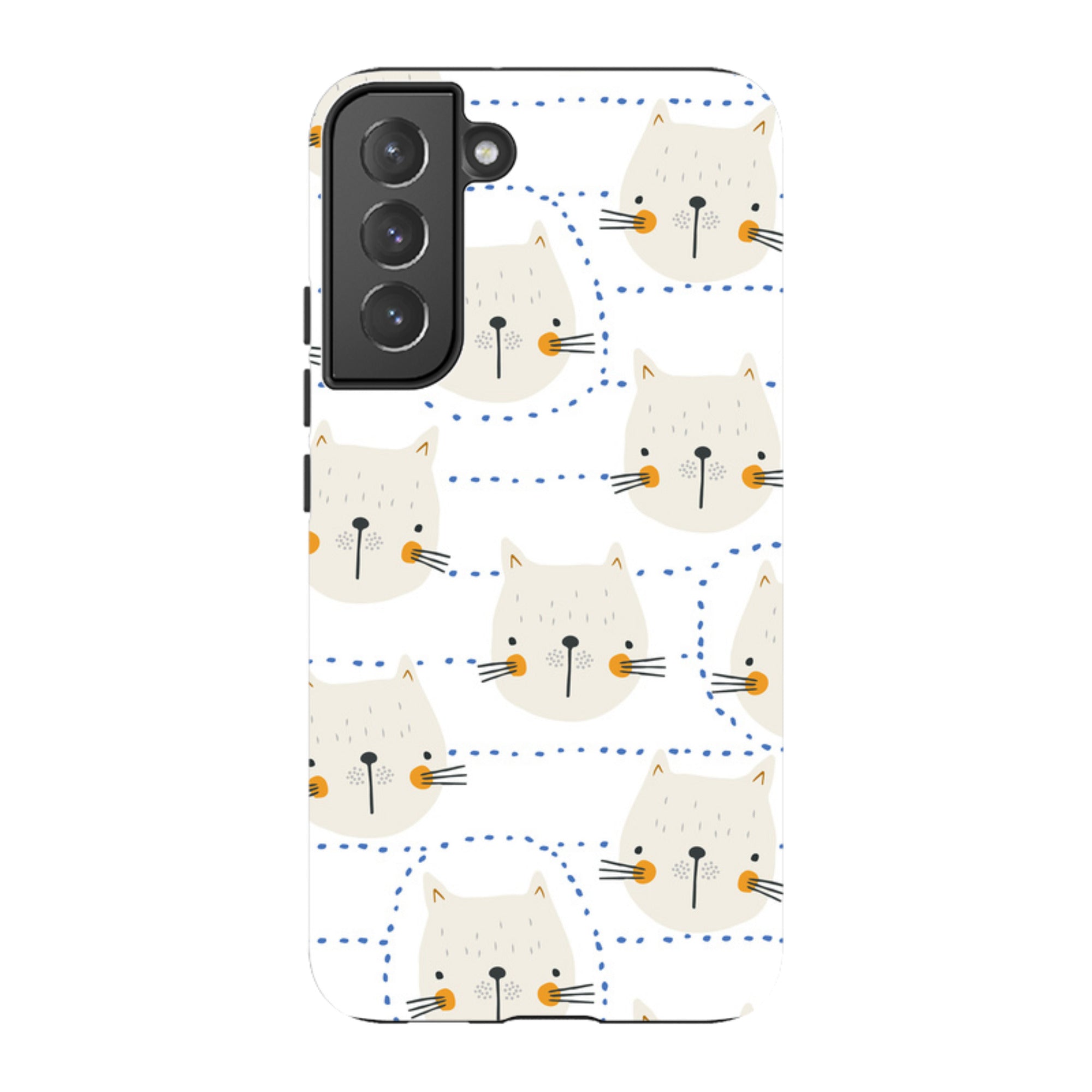 Samsung Tough Case - Cat Tiles