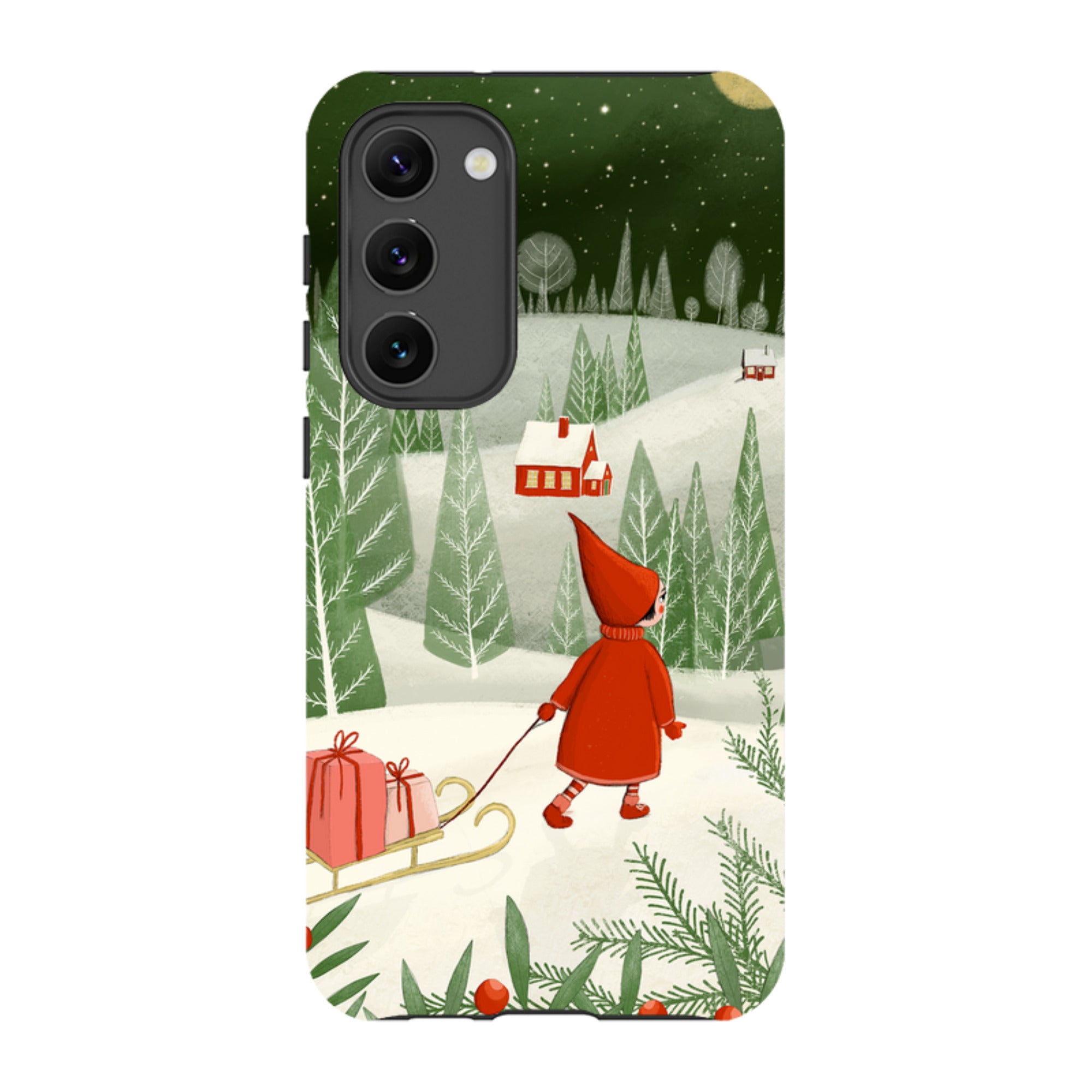 Samsung Tough Case - Christmas Night By Maja Lindberg