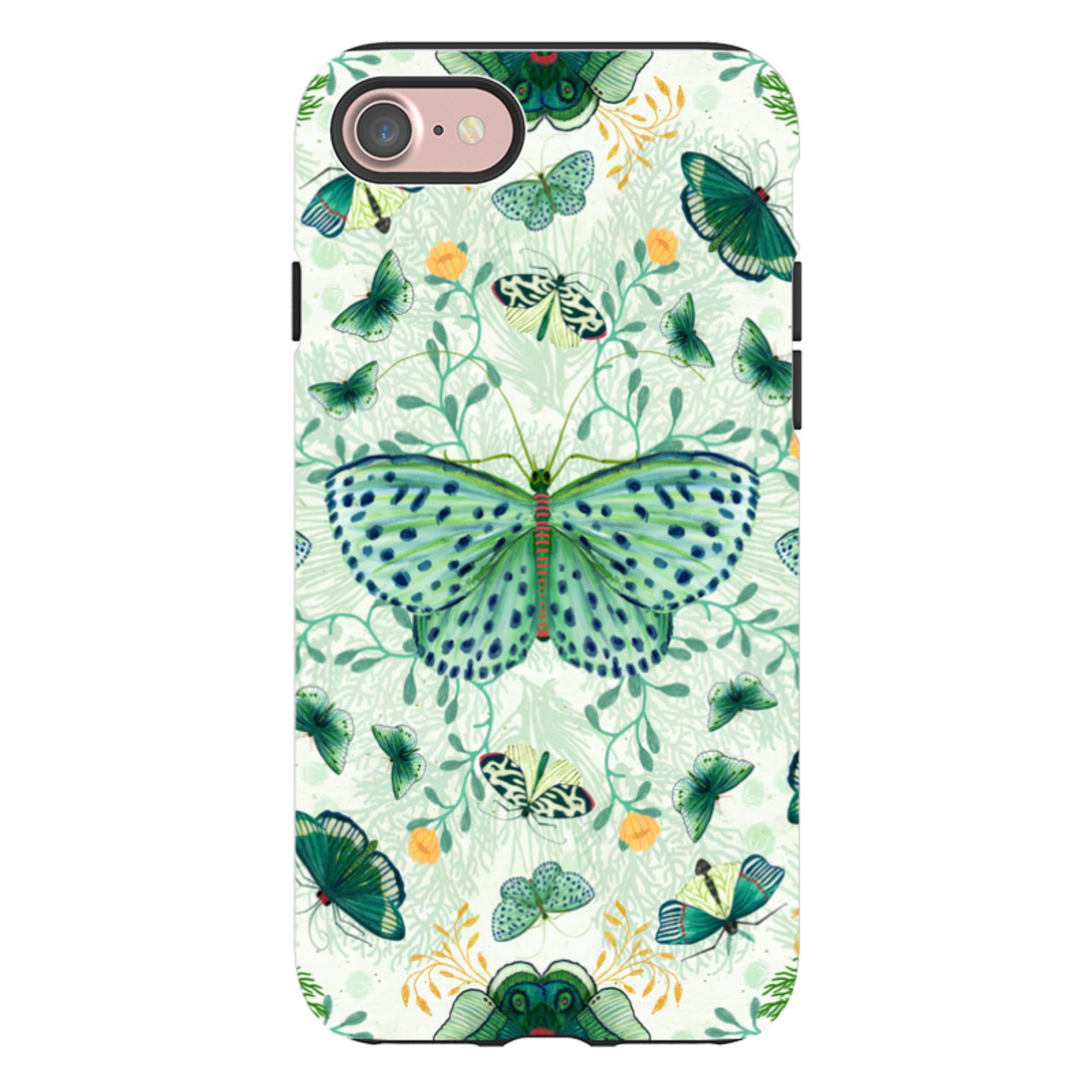 iPhone Tough Case - Big Moth 1 By Katherine Quinn