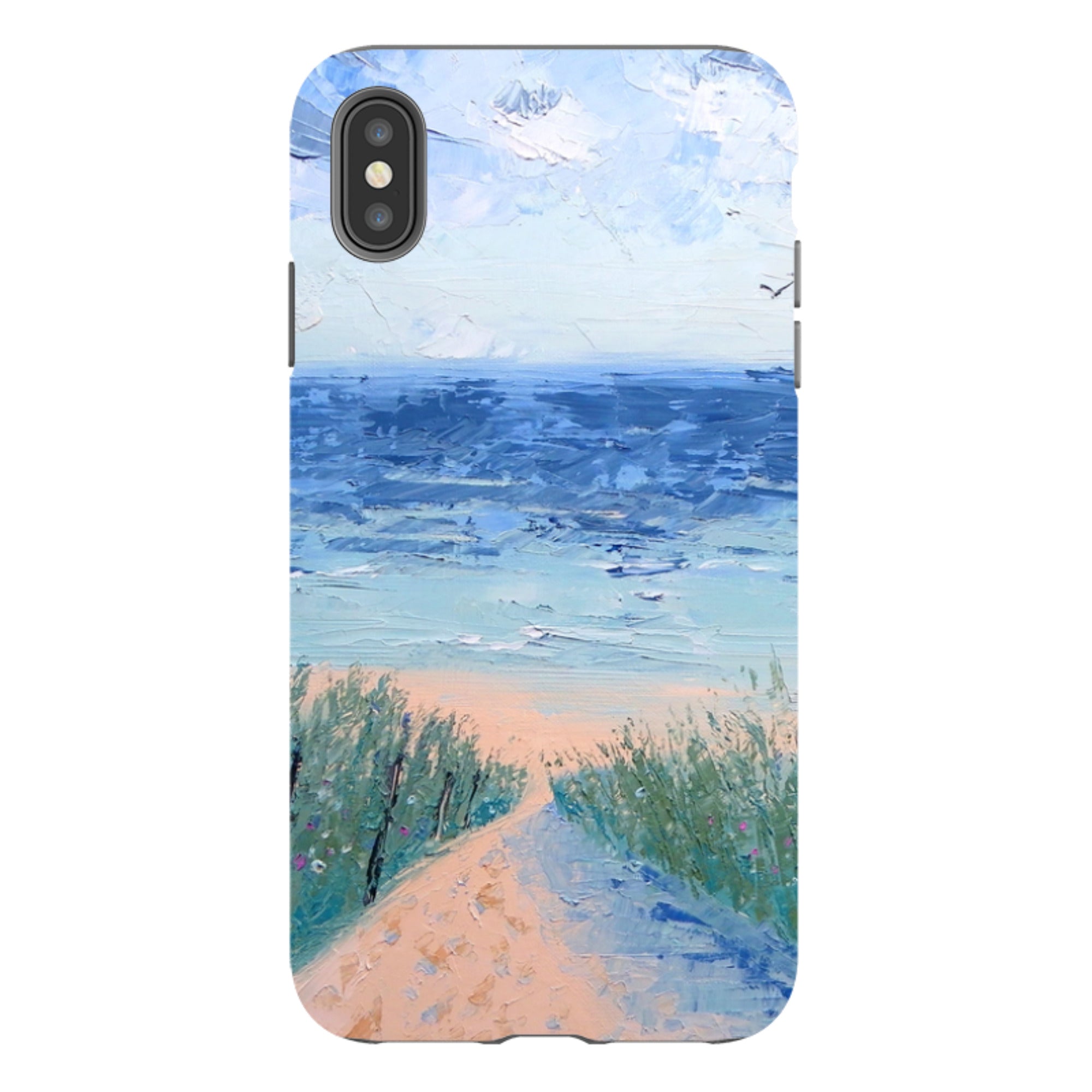 iPhone Tough Case - Beach Path By Mary Stubberfield
