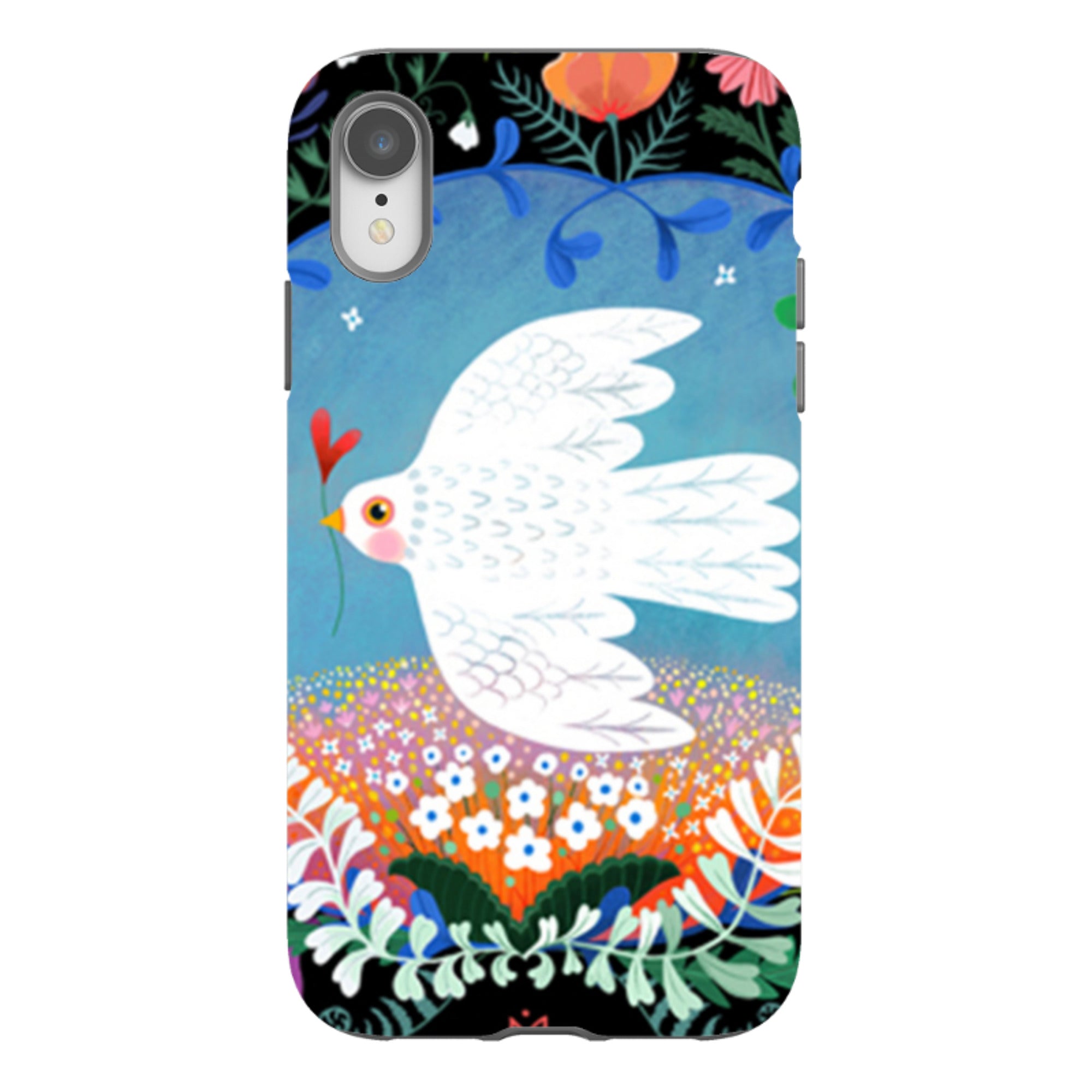 iPhone Tough Case - Peacebird By Mia Underwood