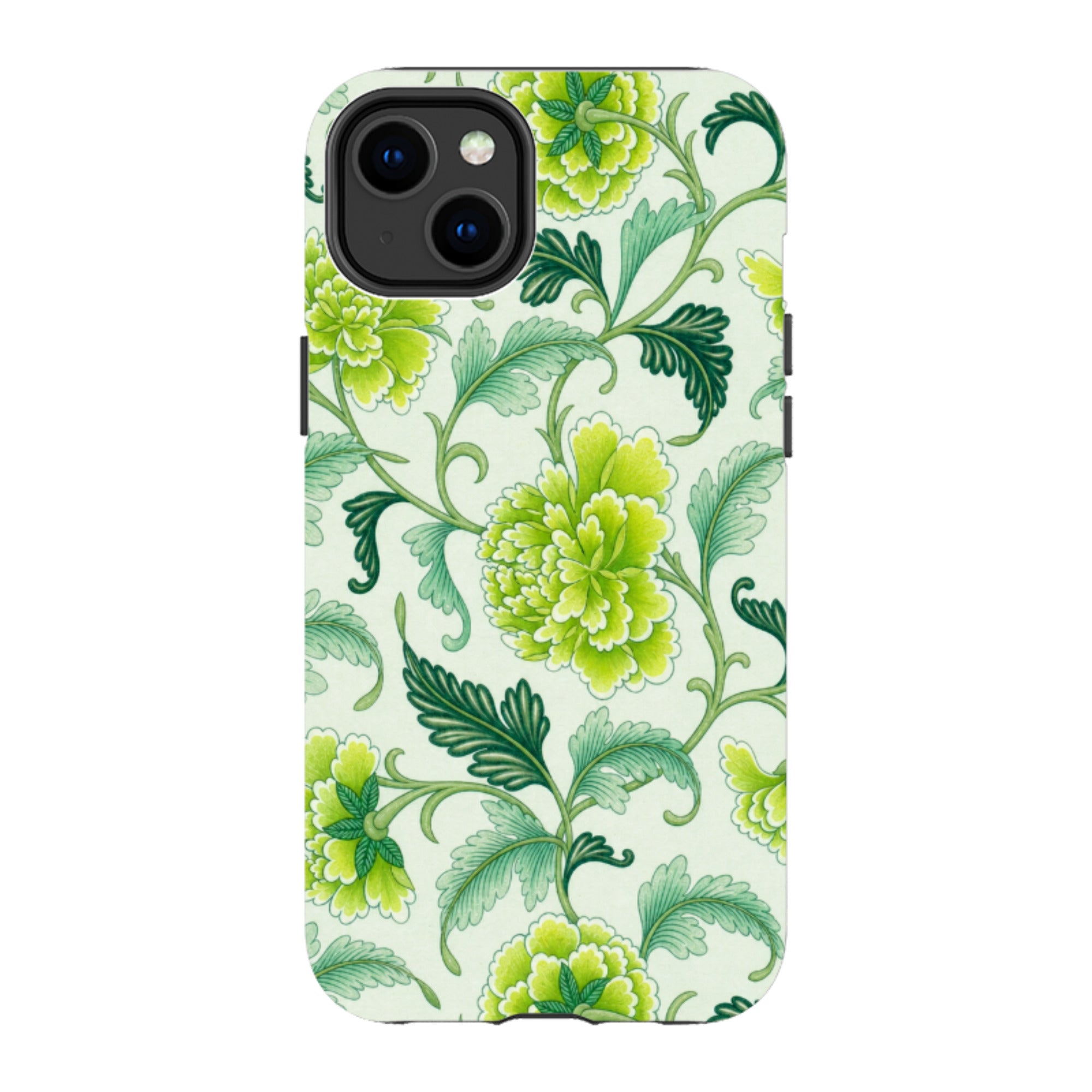 iPhone Tough Case - Sage Green Chinoiserie
