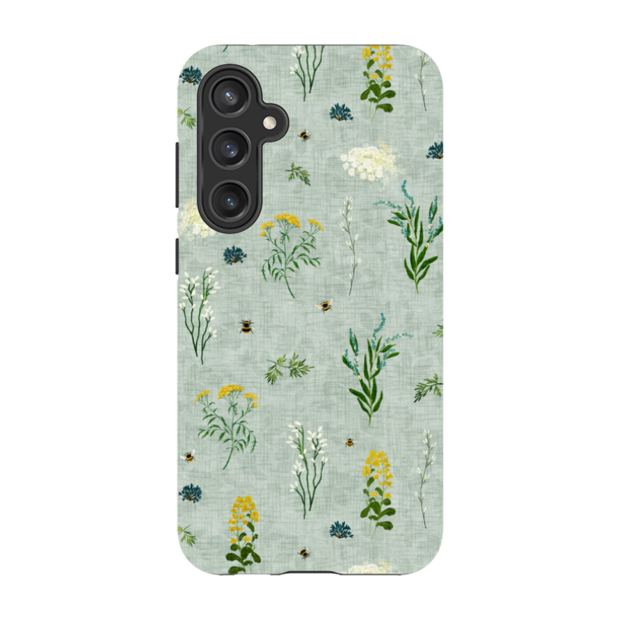 Samsung Tough  Case - Song Bird Florals and Bees By Katherine Quinn