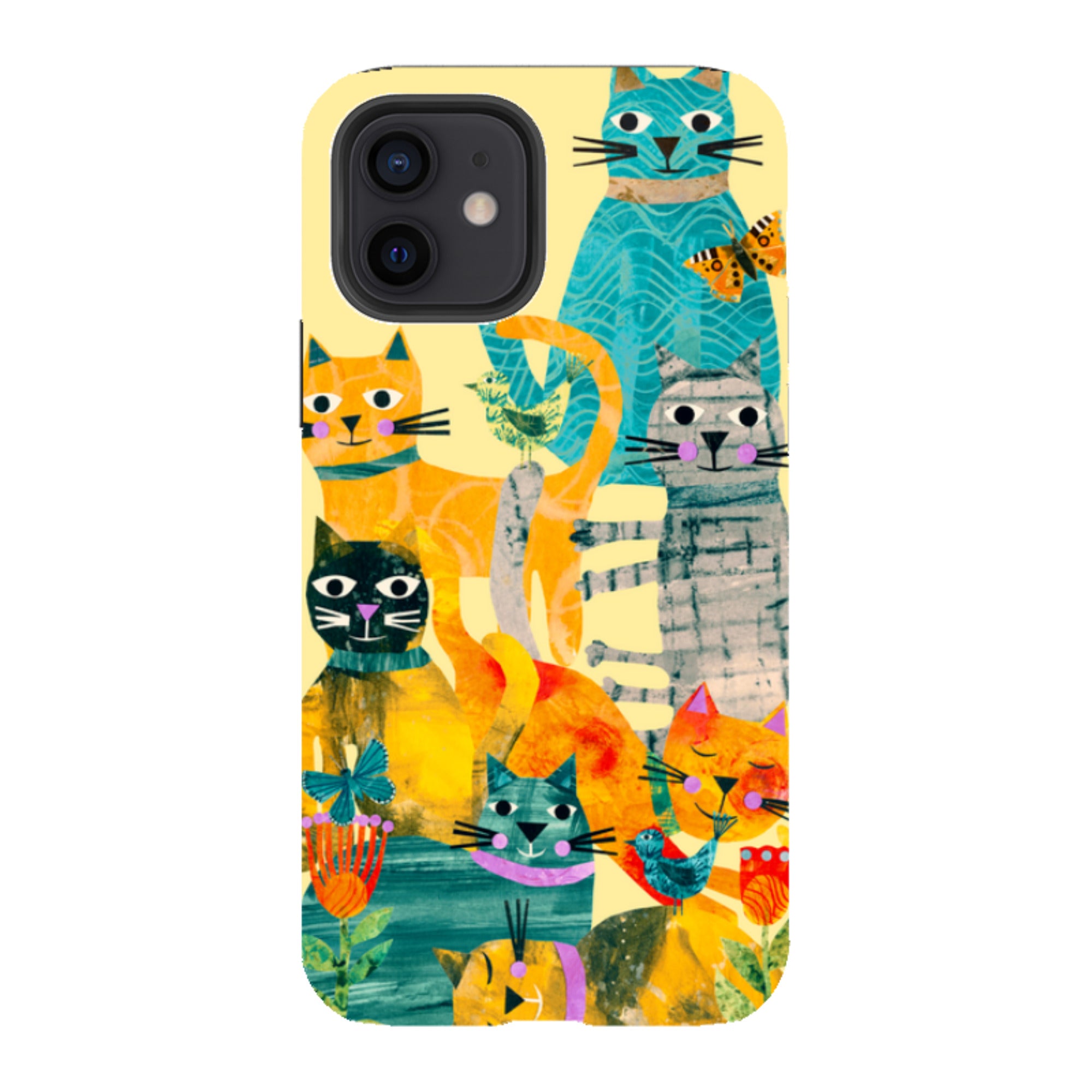 iPhone Case - Cat Party III By Tracey English
