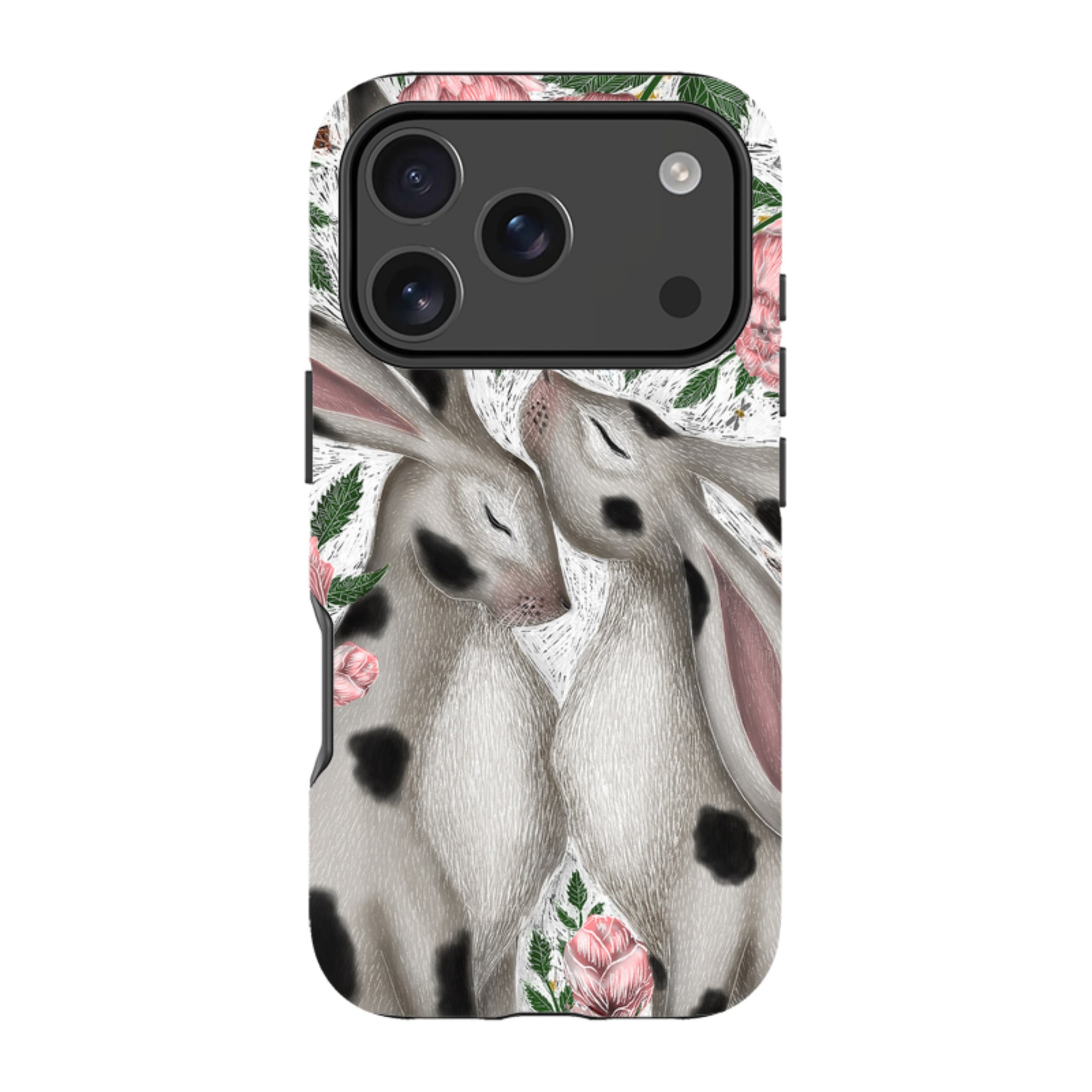 iPhone Tough Case - Hares And Peonies By Catherine Rowe