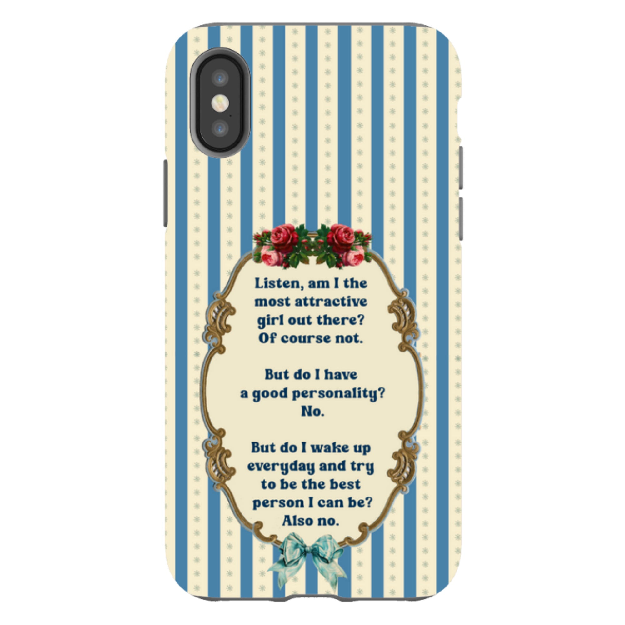 iPhone Tough Case - Attractive By Clare Jordan