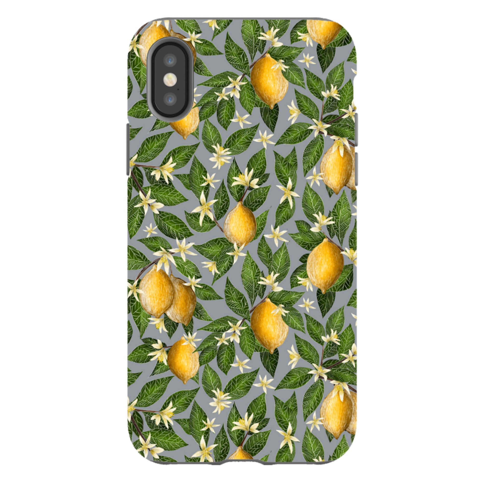 iPhone Tough Case - Lemons By Catherine Rowe