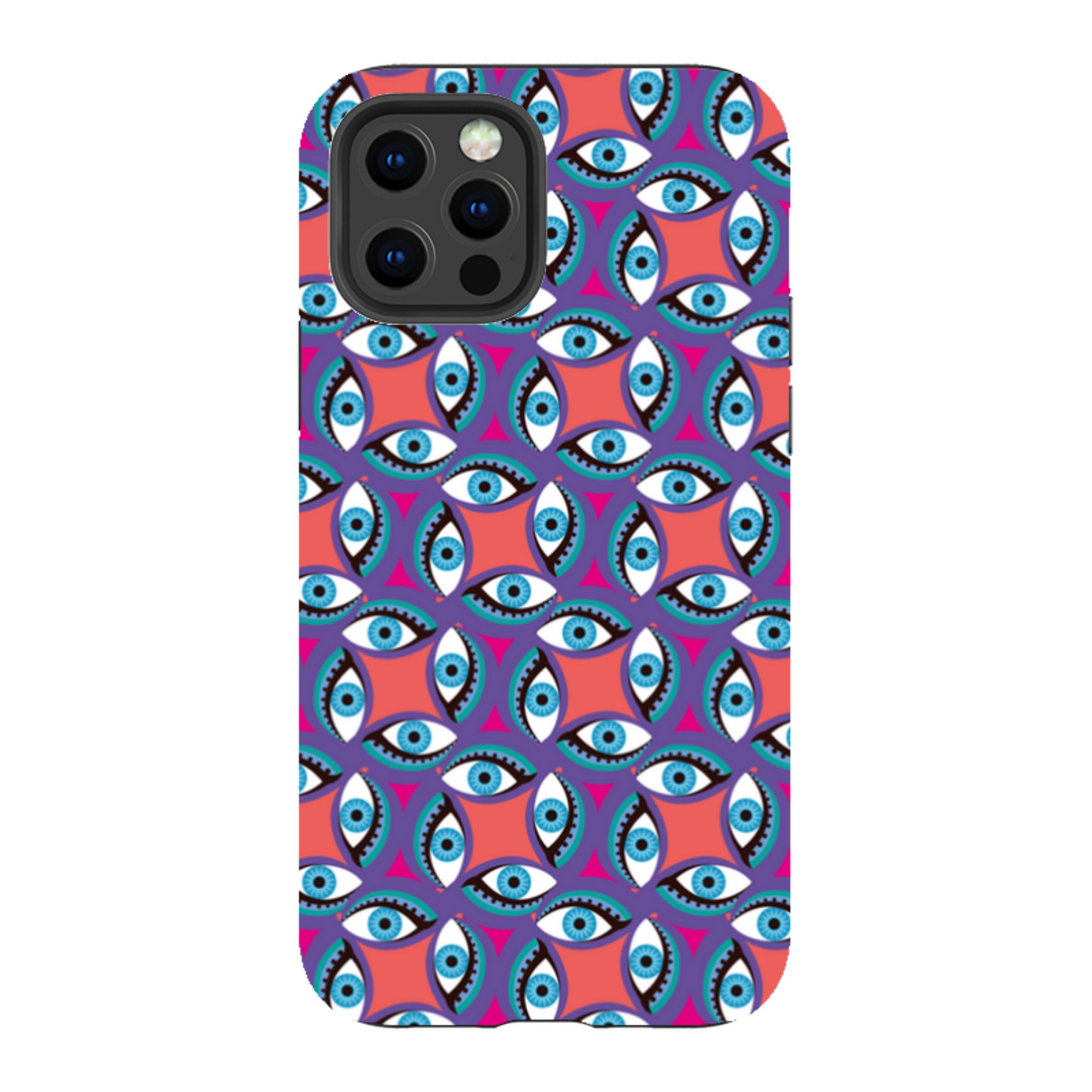 iPhone Tough Case - Eyes By Patternistas